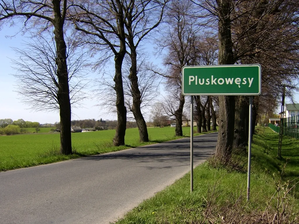 Photo showing: Tablica z nazwą miejscowości