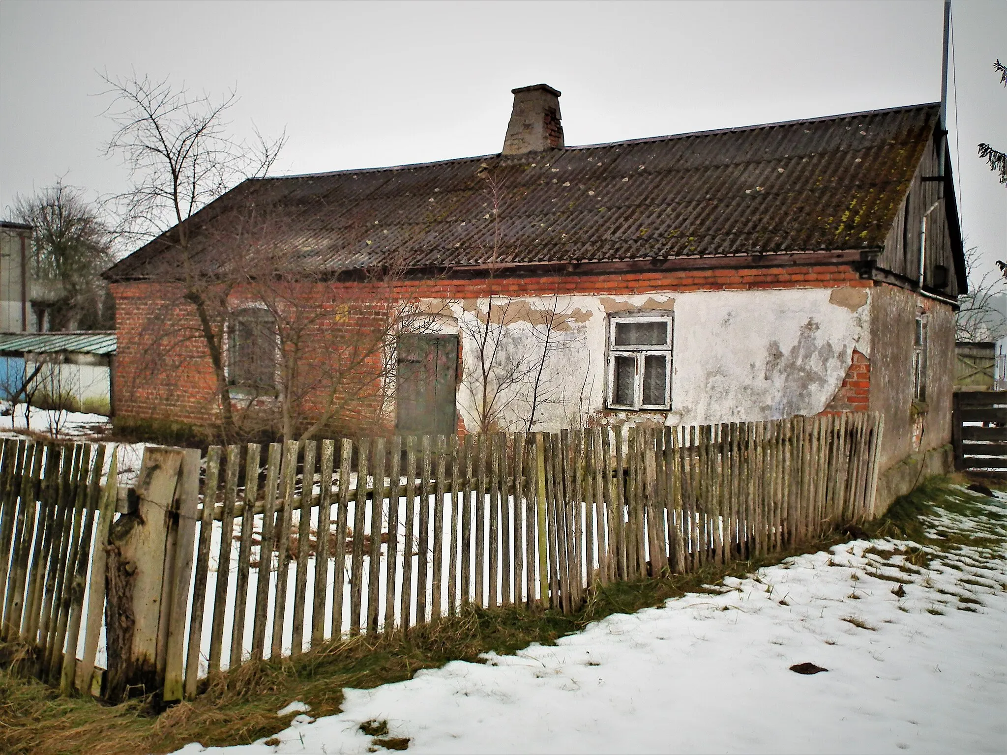 Photo showing: Wieś Skoki Małe nad Wisłą.