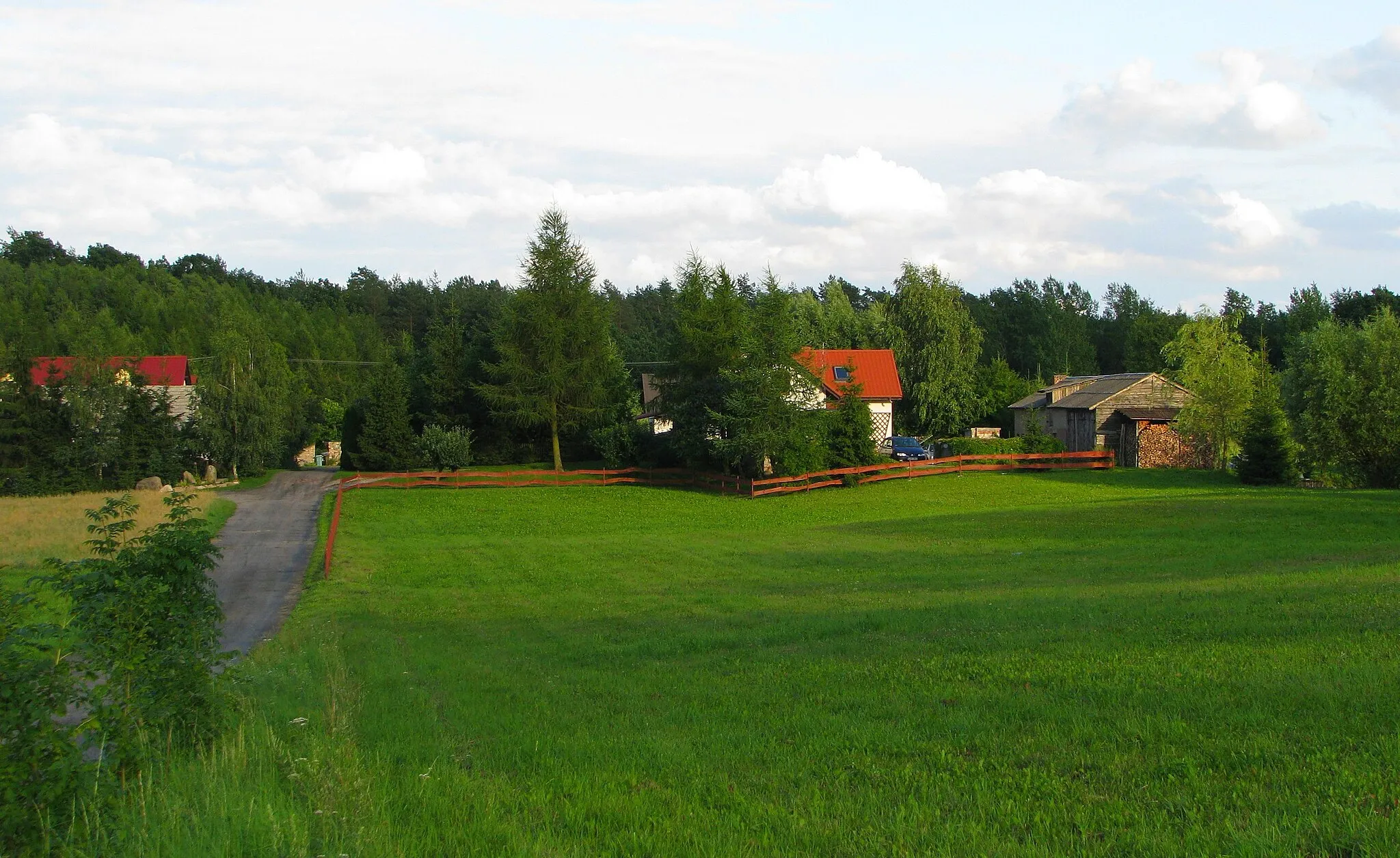 Photo showing: Podbrodnica, część wsi Ciche, gmina Zbiczno