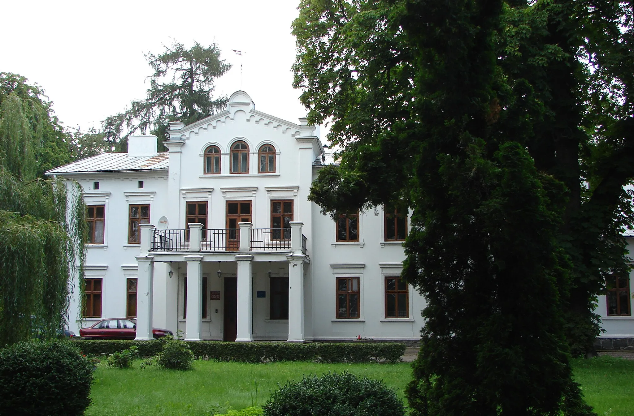 Photo showing: Chodeczek, Gmina Chodecz. Manor house, built 1904-1906