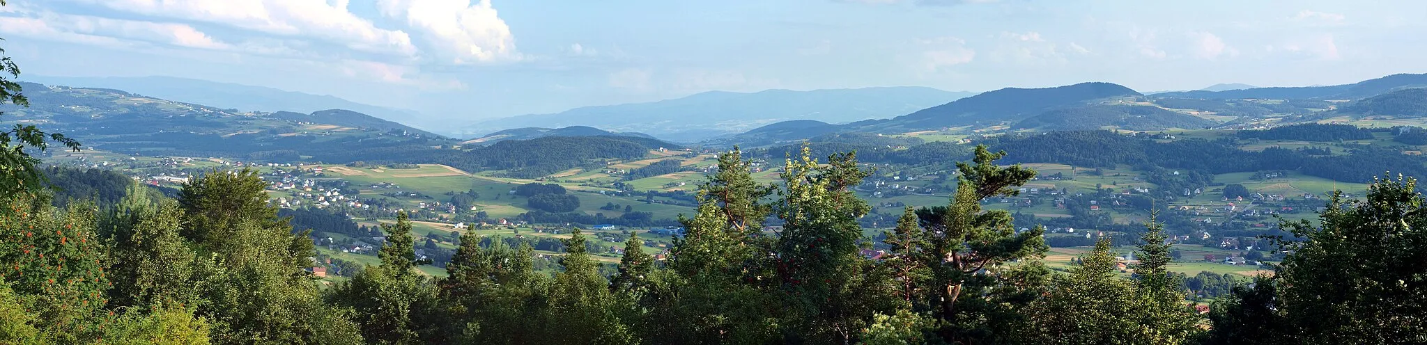 Photo showing: Widok z Łysej Góry