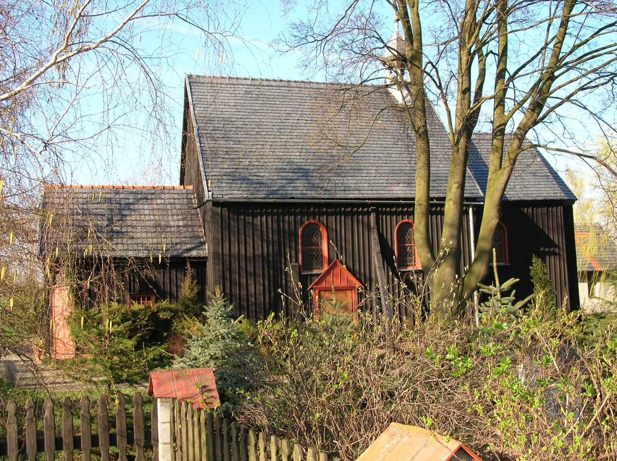 Photo showing: Wooden church in Rechta