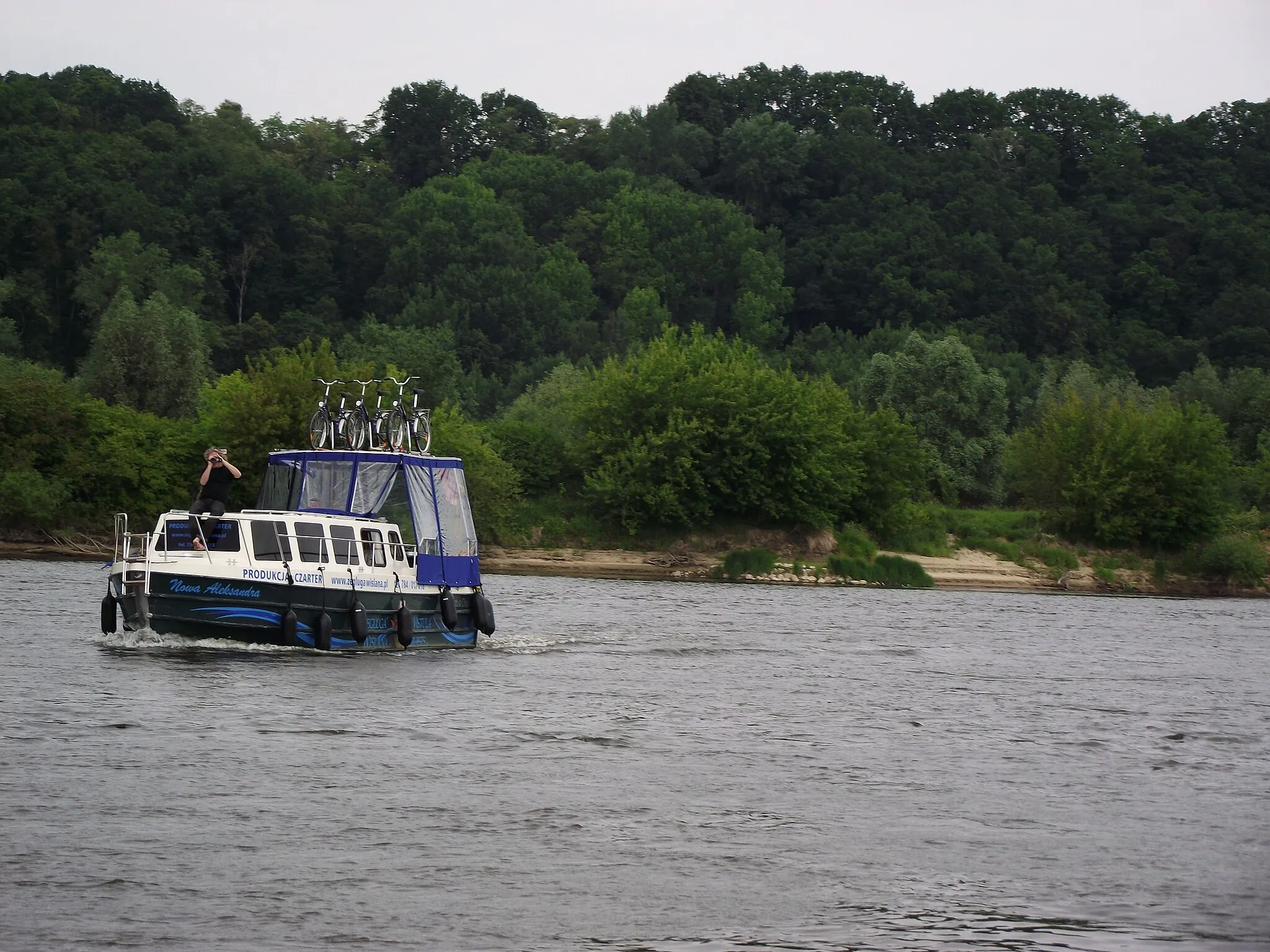 Photo showing: Widlice - na szlaku Wisły