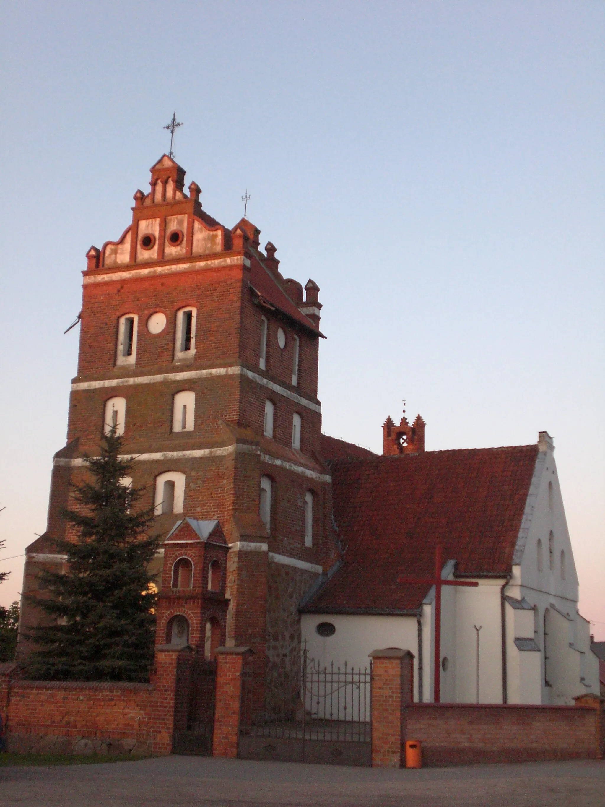 Photo showing: Church in Pączewo, Poland