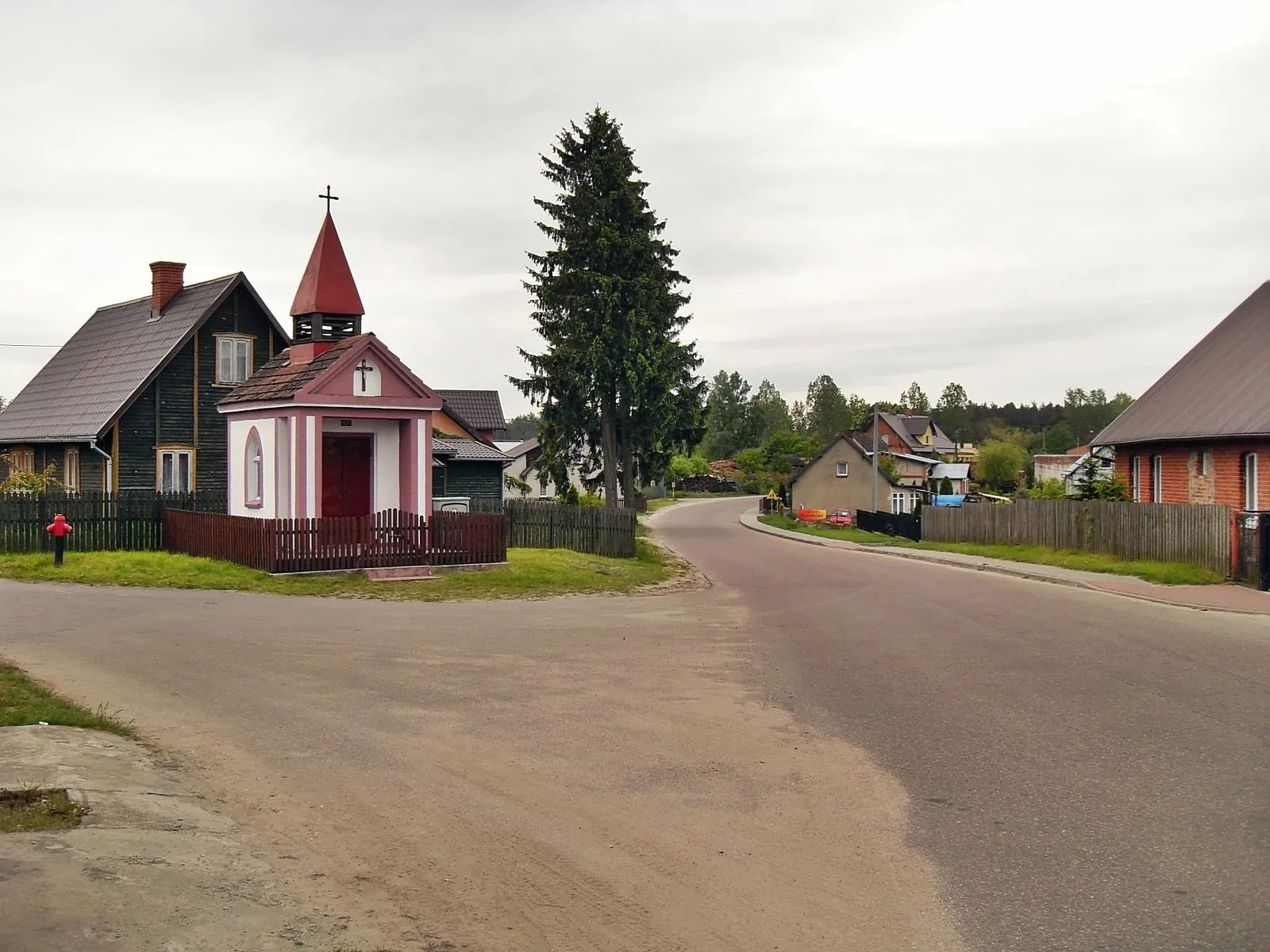 Photo showing: Cieciorka, the road to Kaliska