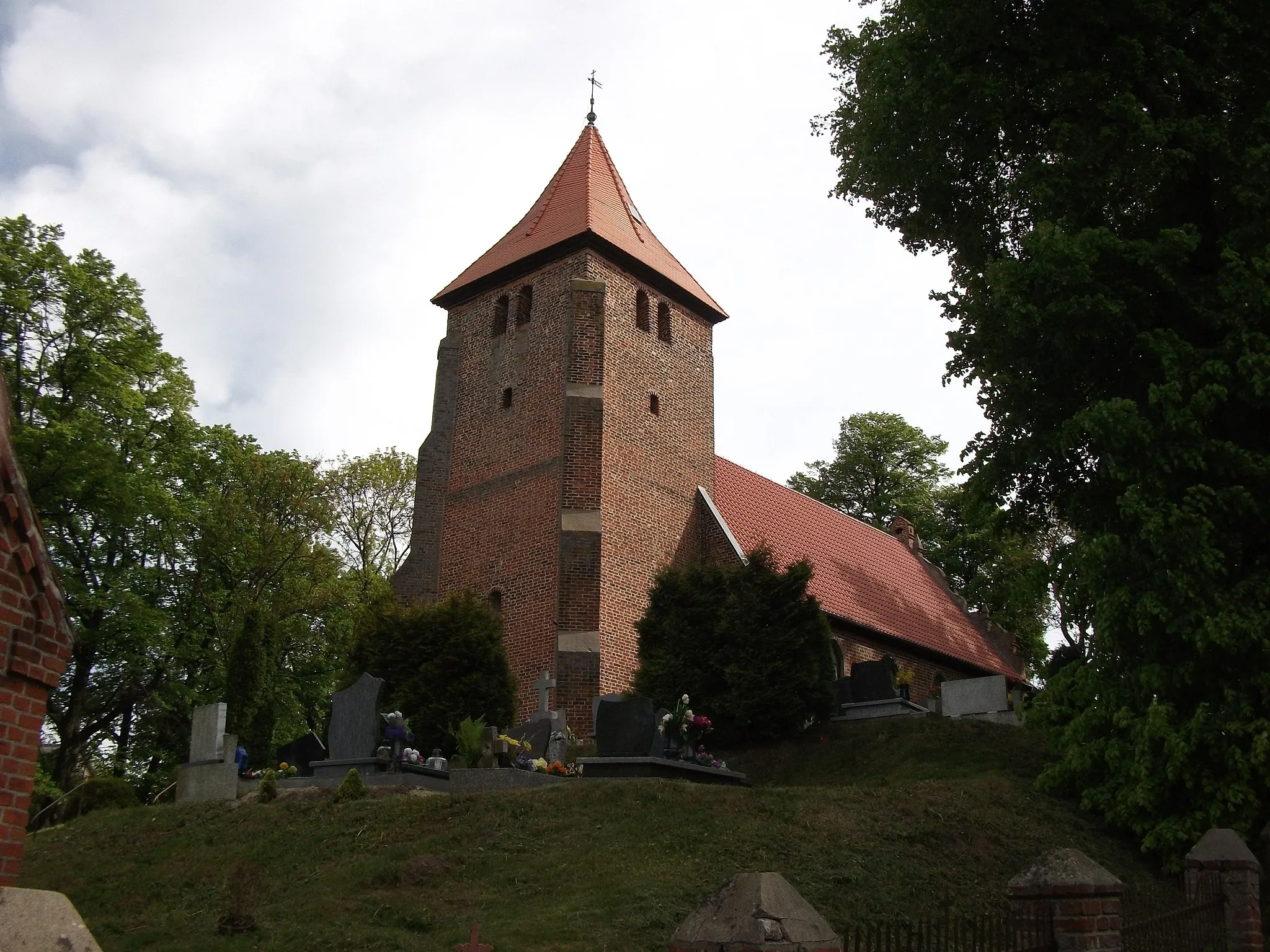 Photo showing: Church in Szczepanki, Łasin community