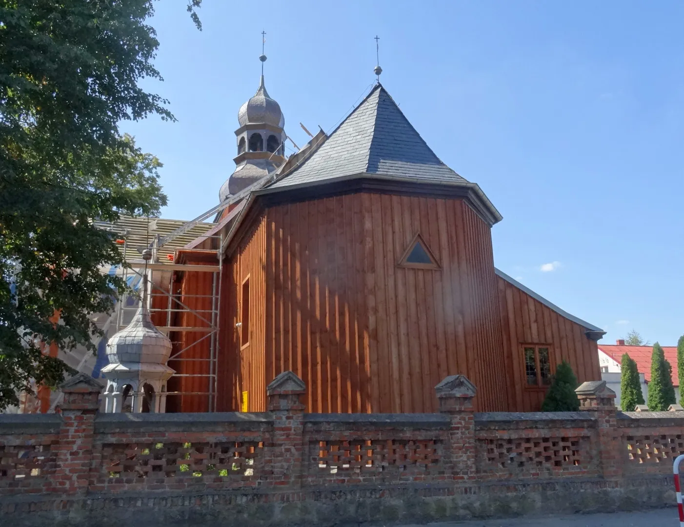 Photo showing: Kościół św. Mikołaja w Ślesinie, gm. Nakło nad Notecią