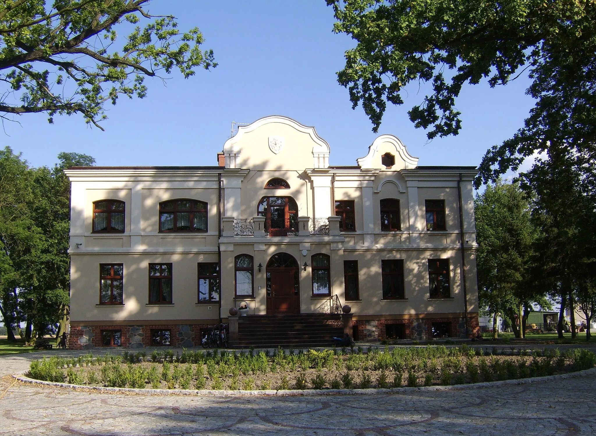 Photo showing: Palace in the village Sławkowo