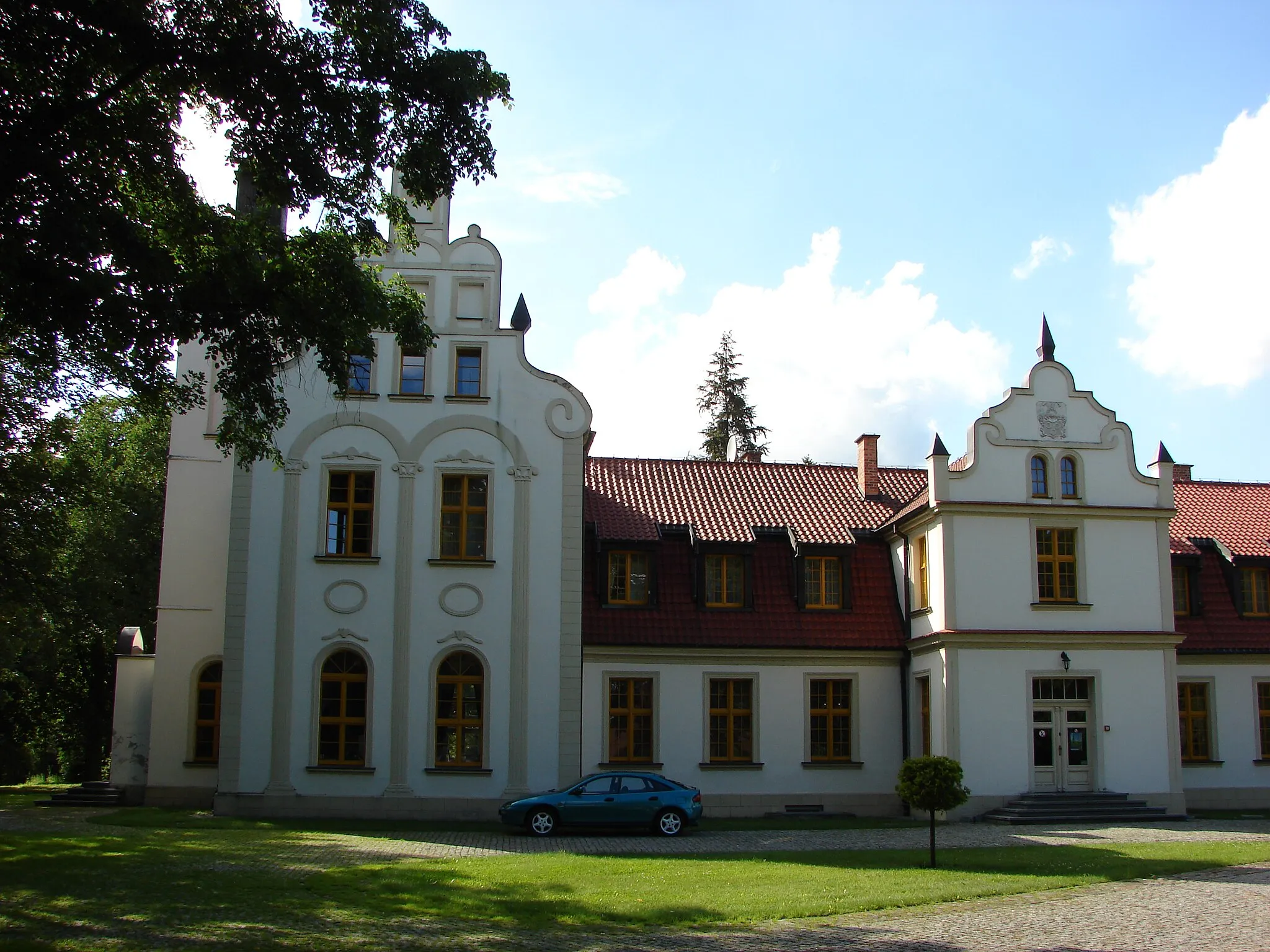Photo showing: Przysiek, Gmina Zławieś Wielka, manor house