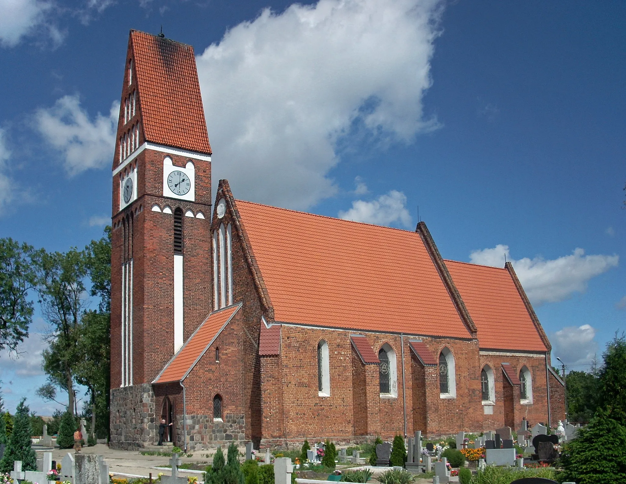 Photo showing: Church of St. Nicholas in Papowo Toruńskie