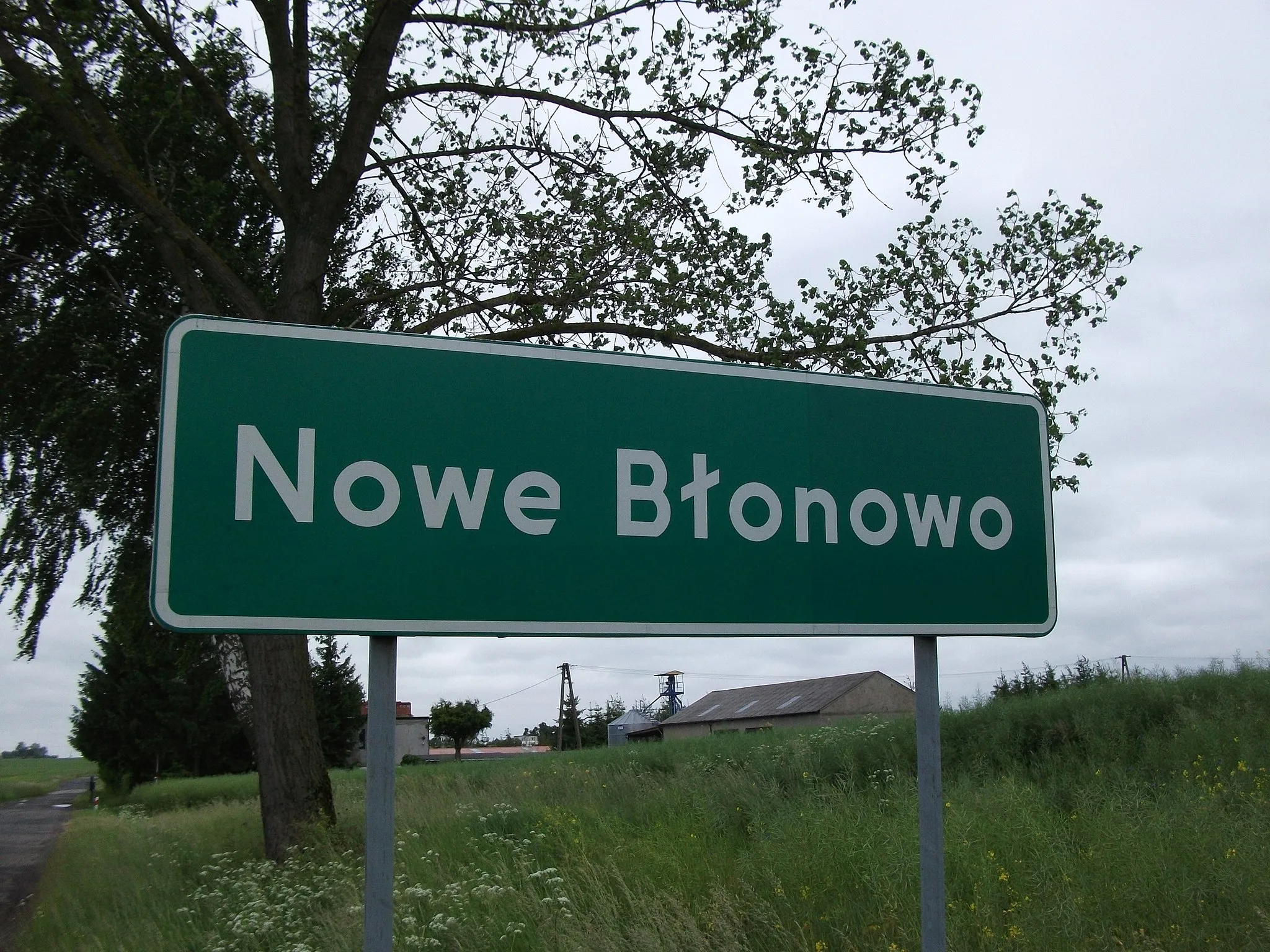 Photo showing: Nowe Błonowo village in Poland