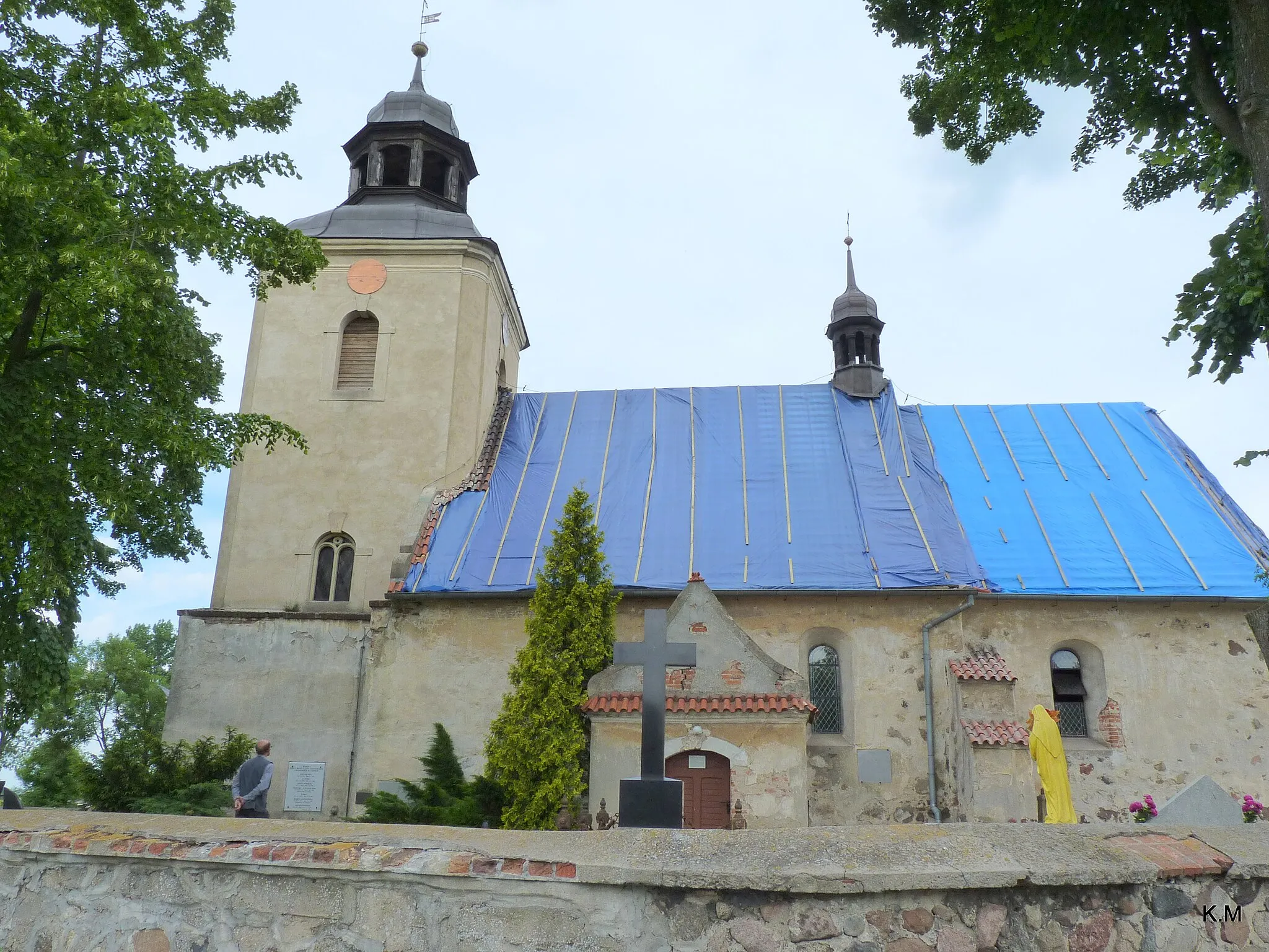 Photo showing: Nawra widok kościoła pod wezwaniem Katarzyny Aleksandryjskiej.