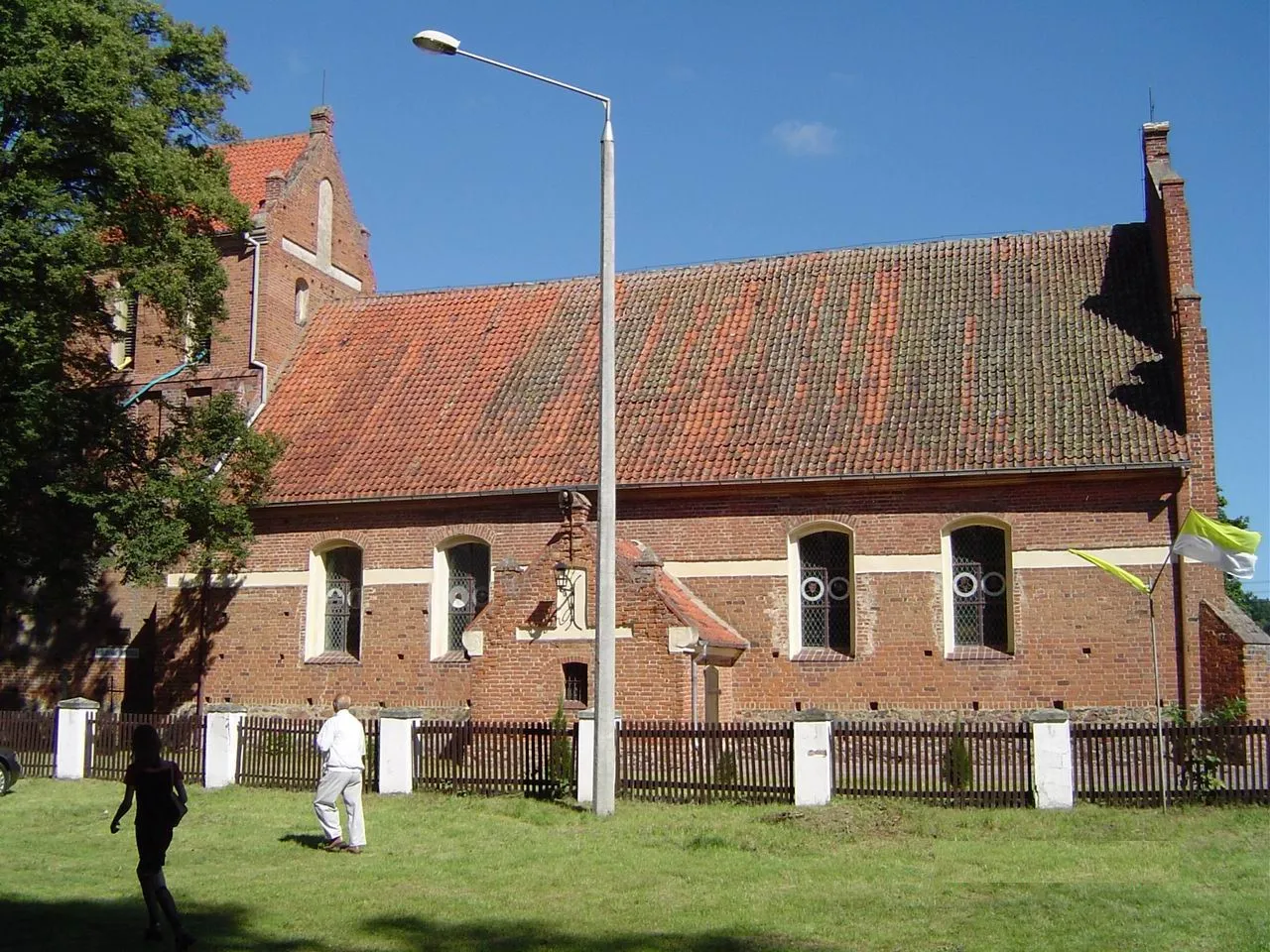 Photo showing: Kościół p.w. Wniebowzięcia NMP, 1641 w Mokrem gm. Grudziądz (zabytek nr rejestr. A/298)