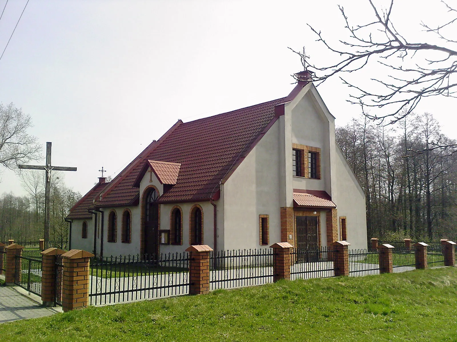 Photo showing: Our Lady of Częstochowa subsidiary church in Mała Cerkwica, Poland.