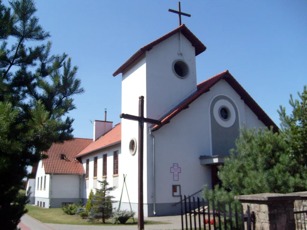 Photo showing: The church in Maksymilianowo, Poland.