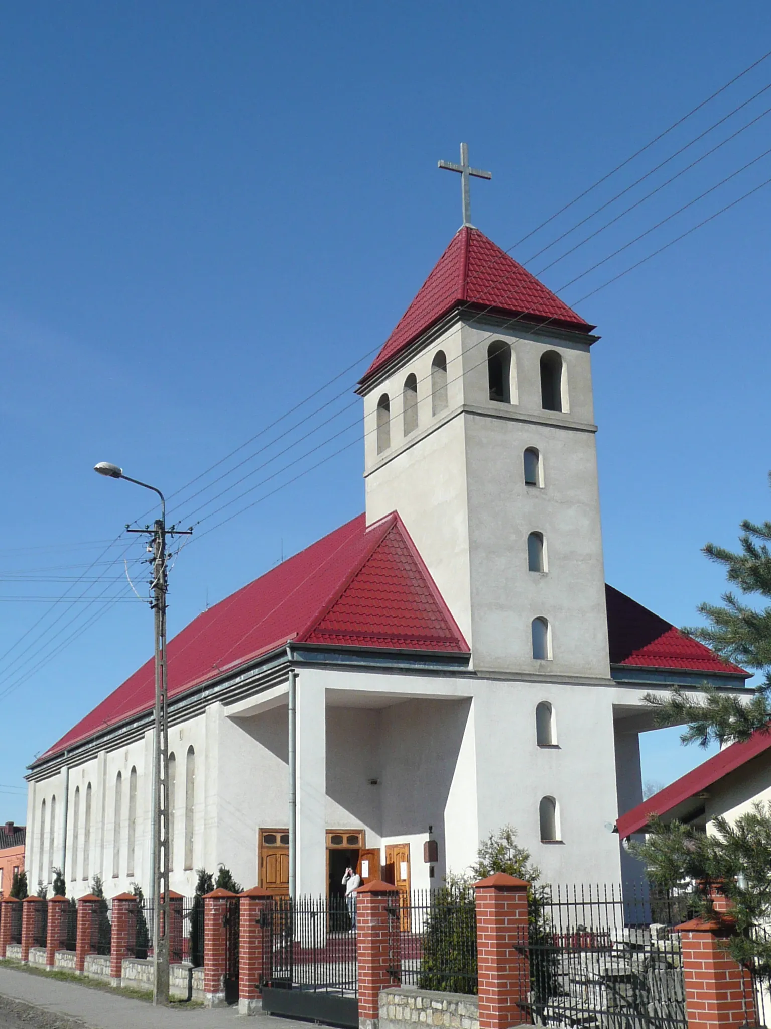 Photo showing: The church in Kołaczkowo, Poland.