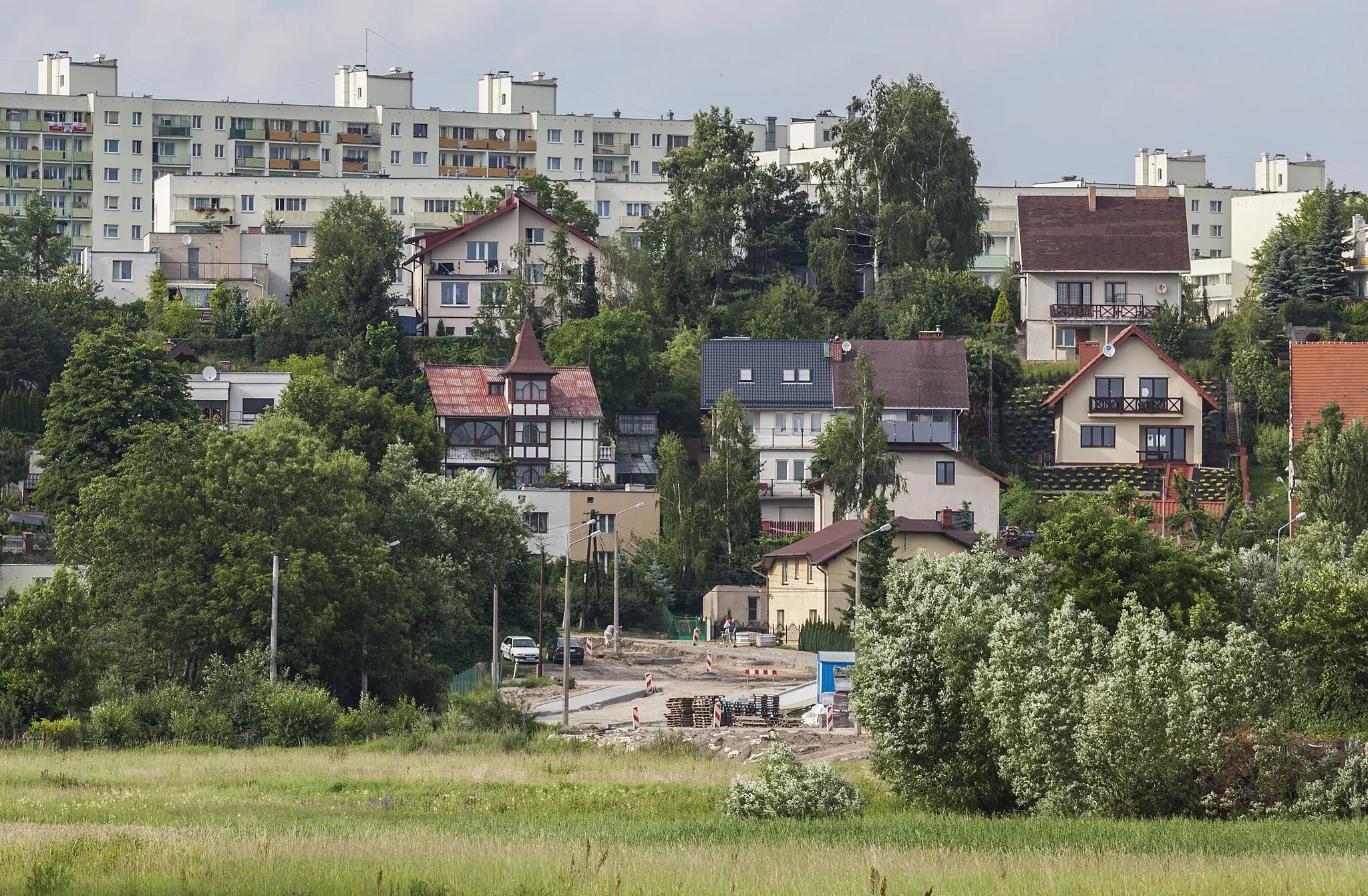 Photo showing: Widok osiedla Kaszczorek w Toruniu.