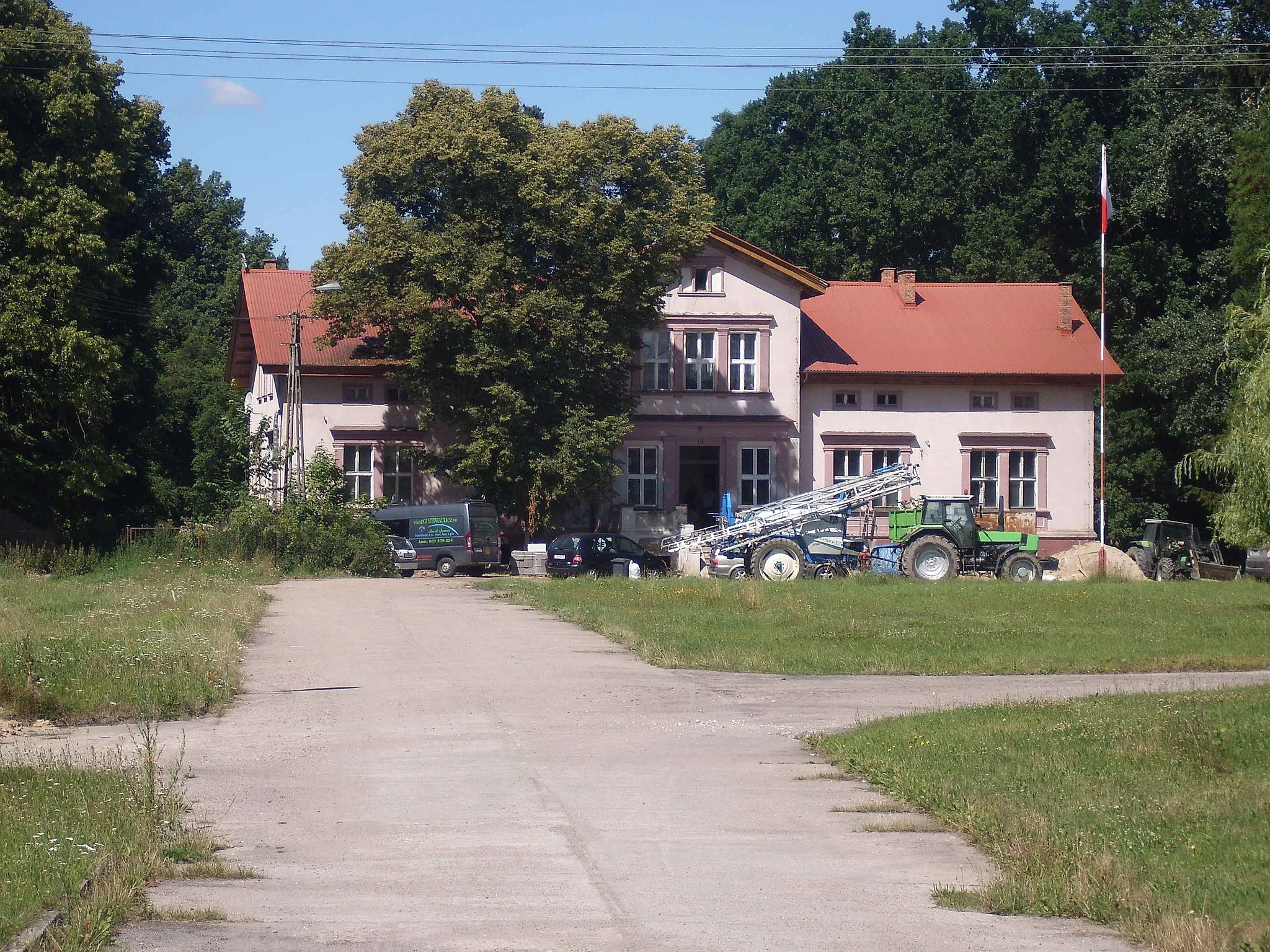 Photo showing: Iłowo - zespół dworski: dwór, 3 ćw. XIX