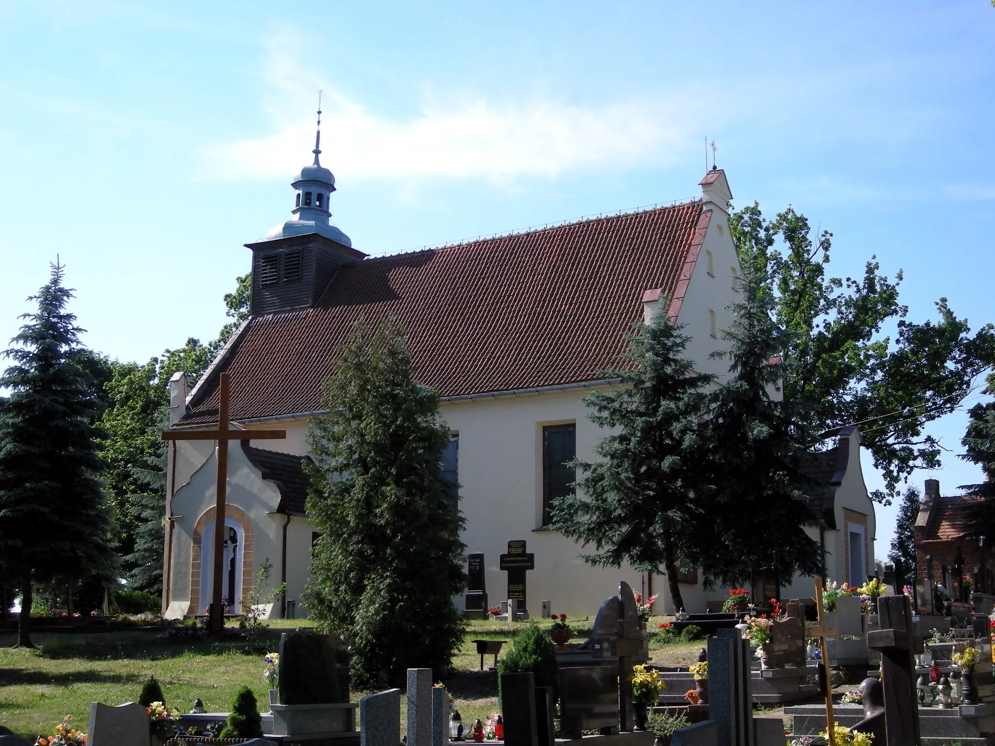 Photo showing: The church in Górsk, Poland.