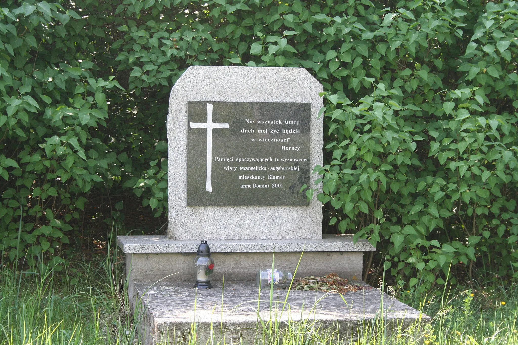 Photo showing: cmentarz ewangelicki, ok. 1900
Dołki, Gmina Chełmno