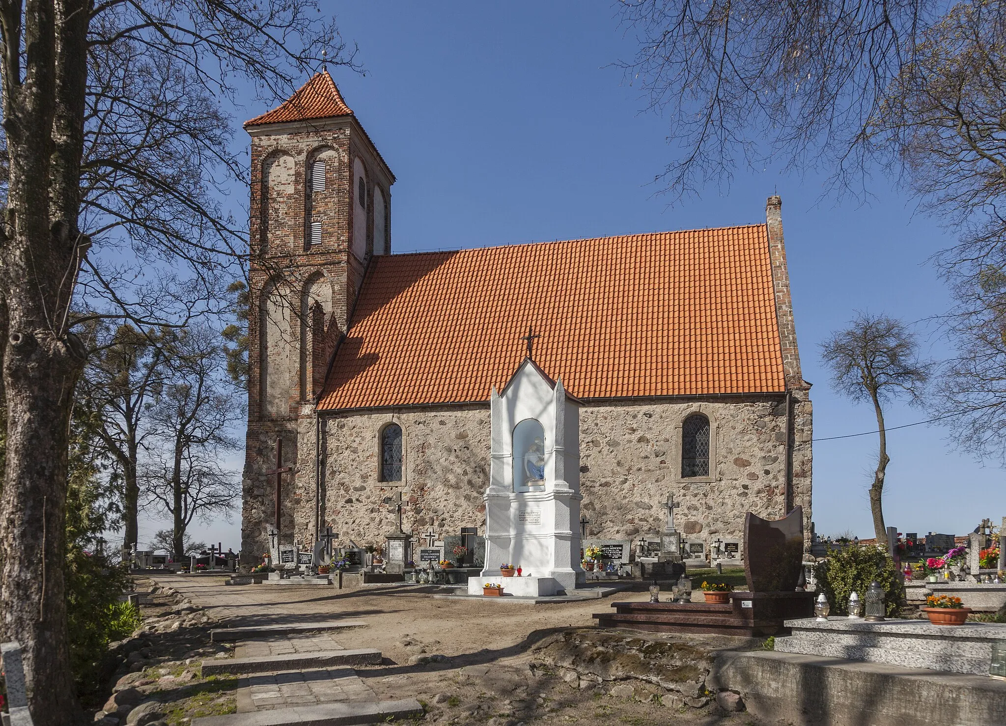 Photo showing: Church in Cielęta, Poland