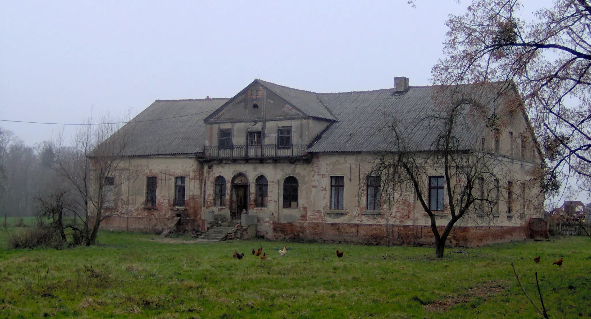Photo showing: Manor hause in Chełmoniec