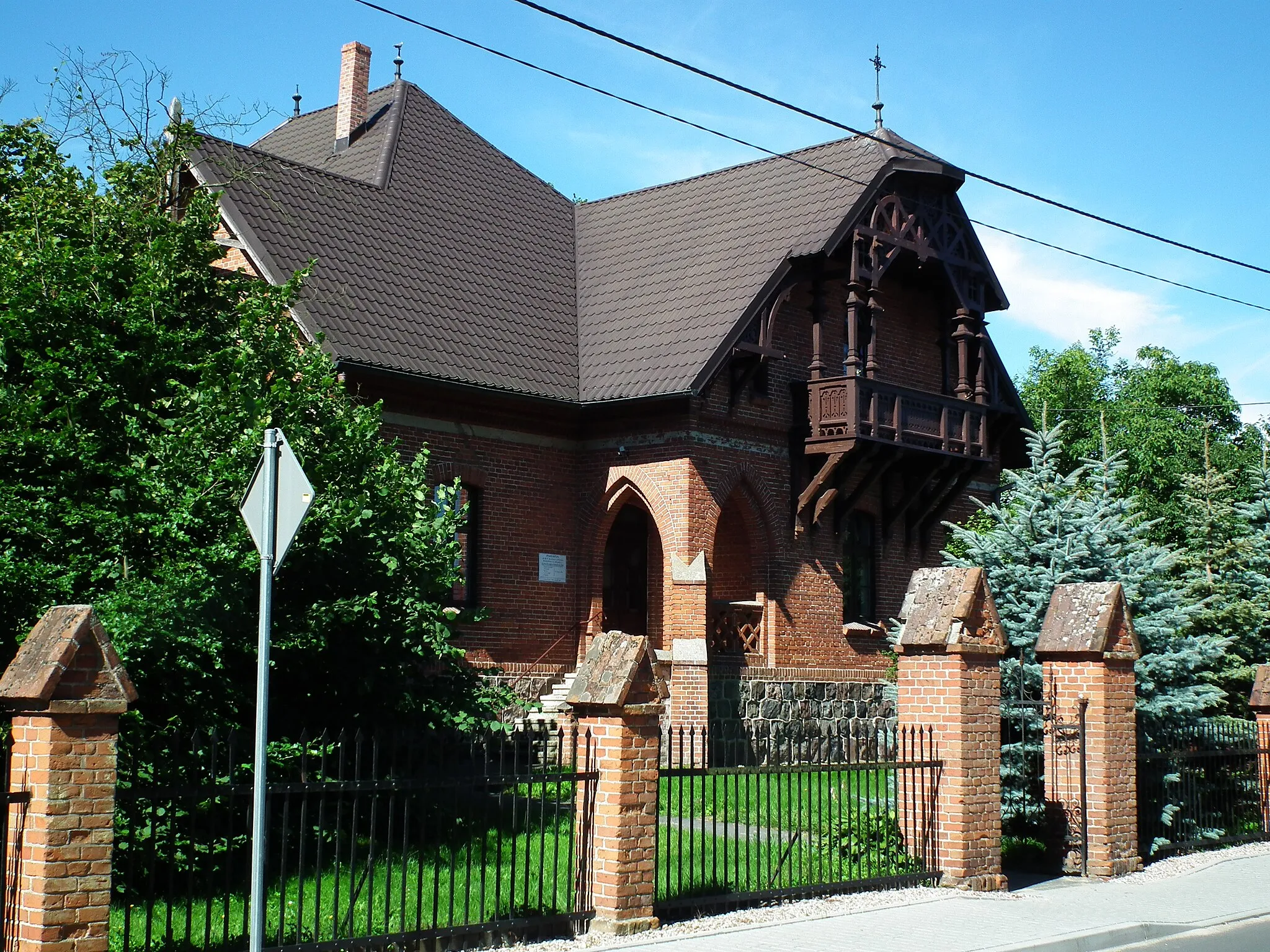 Photo showing: Bukowiec w powiecie świeckim. Plebania.