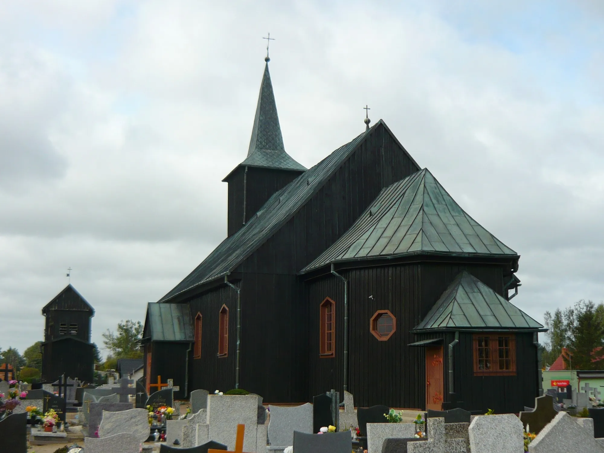 Photo showing: Kościół Wszystkich Świętych w Brzoziu (powiat brodnicki).