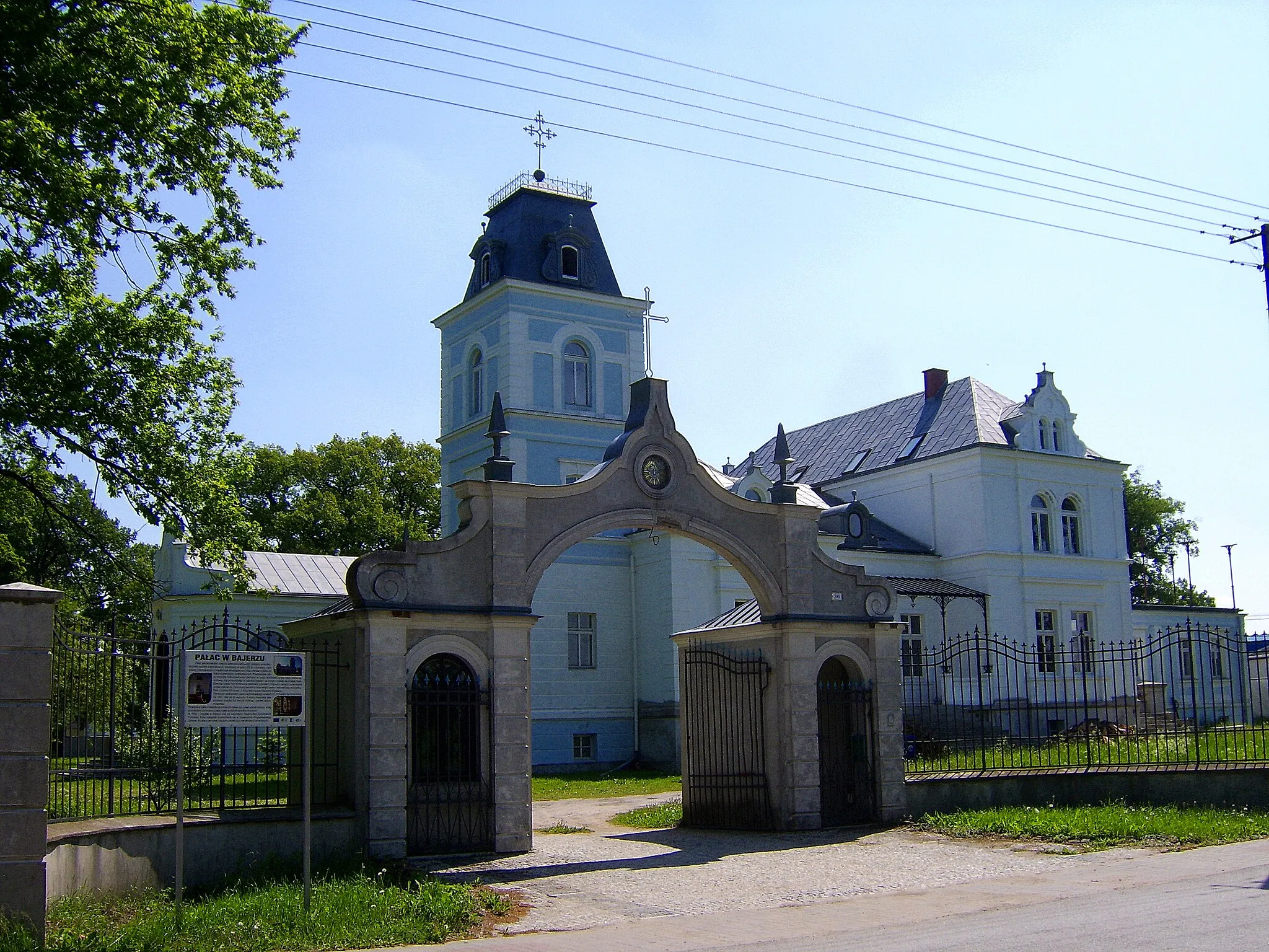 Photo showing: Bajerze - zespół pałacowy, XIX w.: park, 1 poł. XIX w.