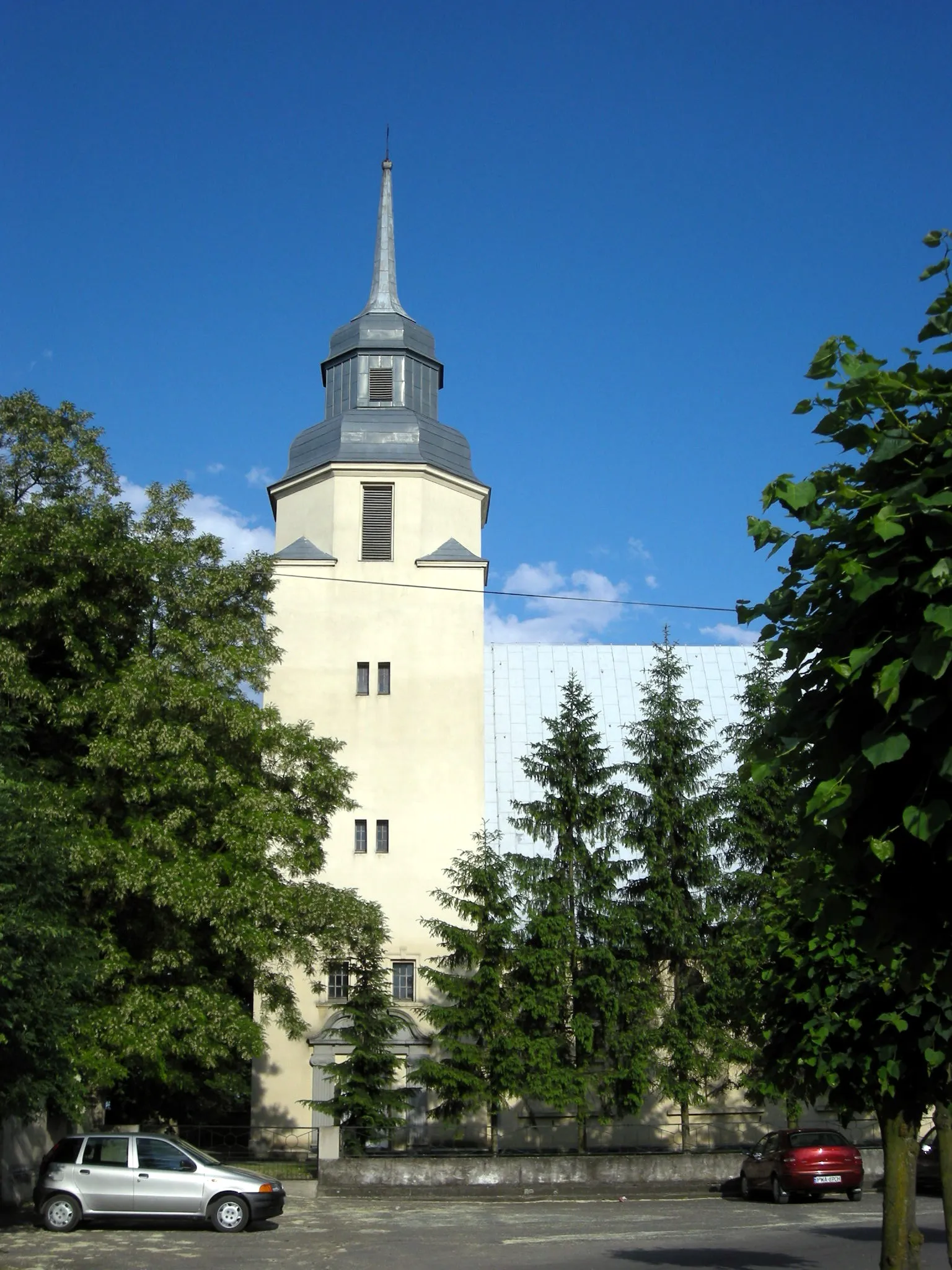 Photo showing: The church in Damasławek, Poland.