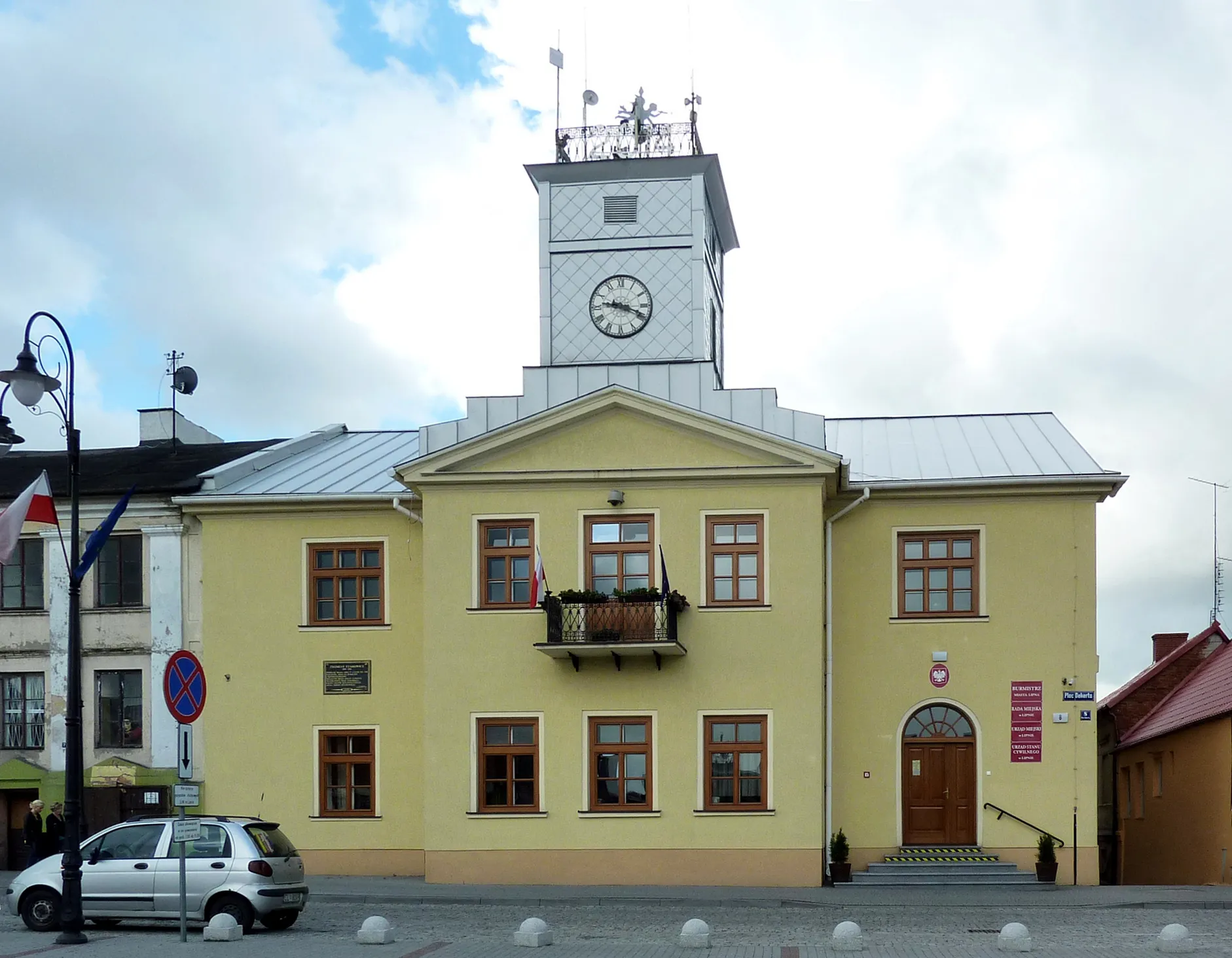 Photo showing: Ratusz w Lipnie (Plac Dekerta 8).