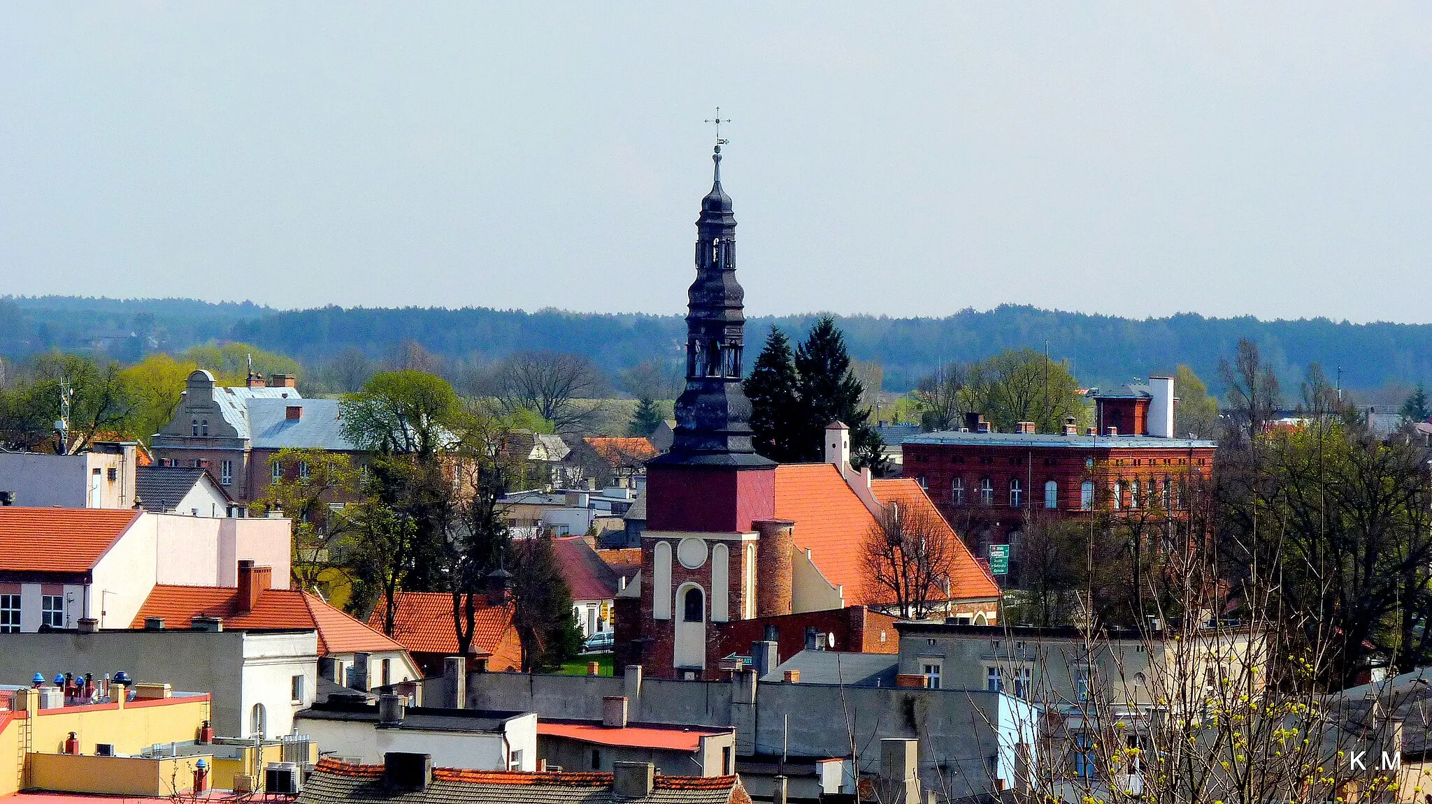 Photo showing: Koronowo widok ze  wzgórza