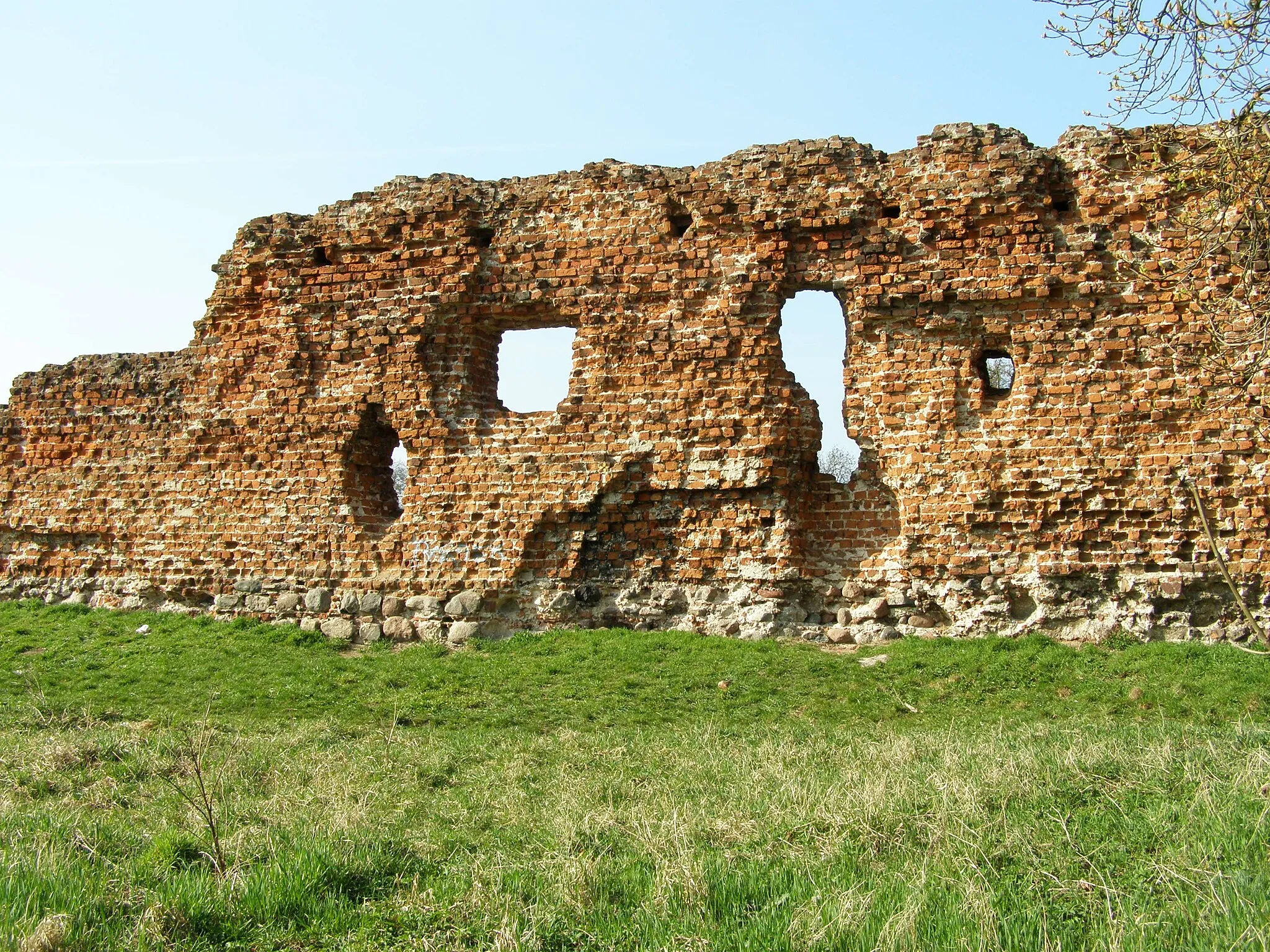 Photo showing: Ruins of the castle in Szubin