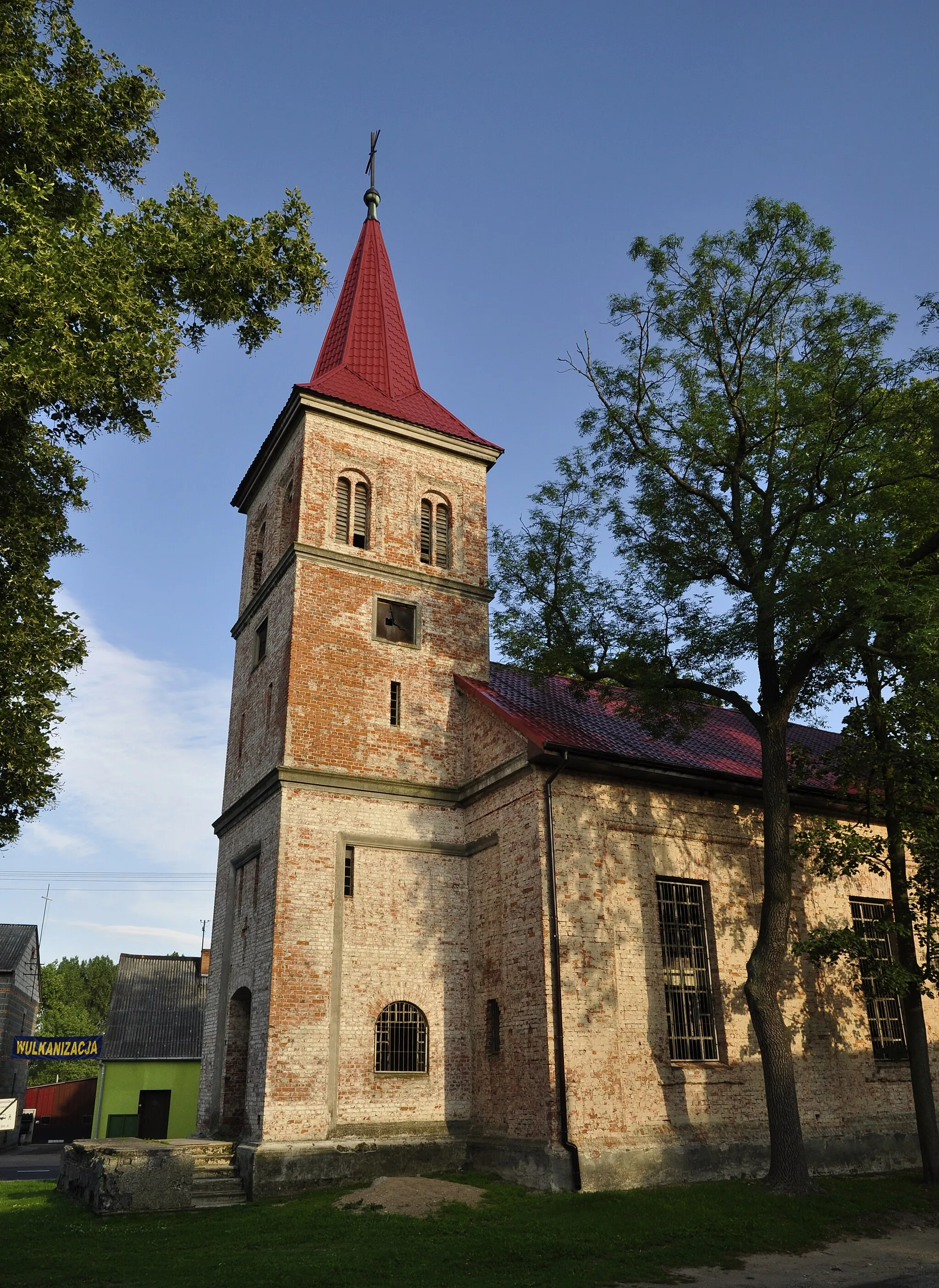 Photo showing: Kwieciszewo - kościół ewangelicki, ob. nieużytkowany, 1834-38