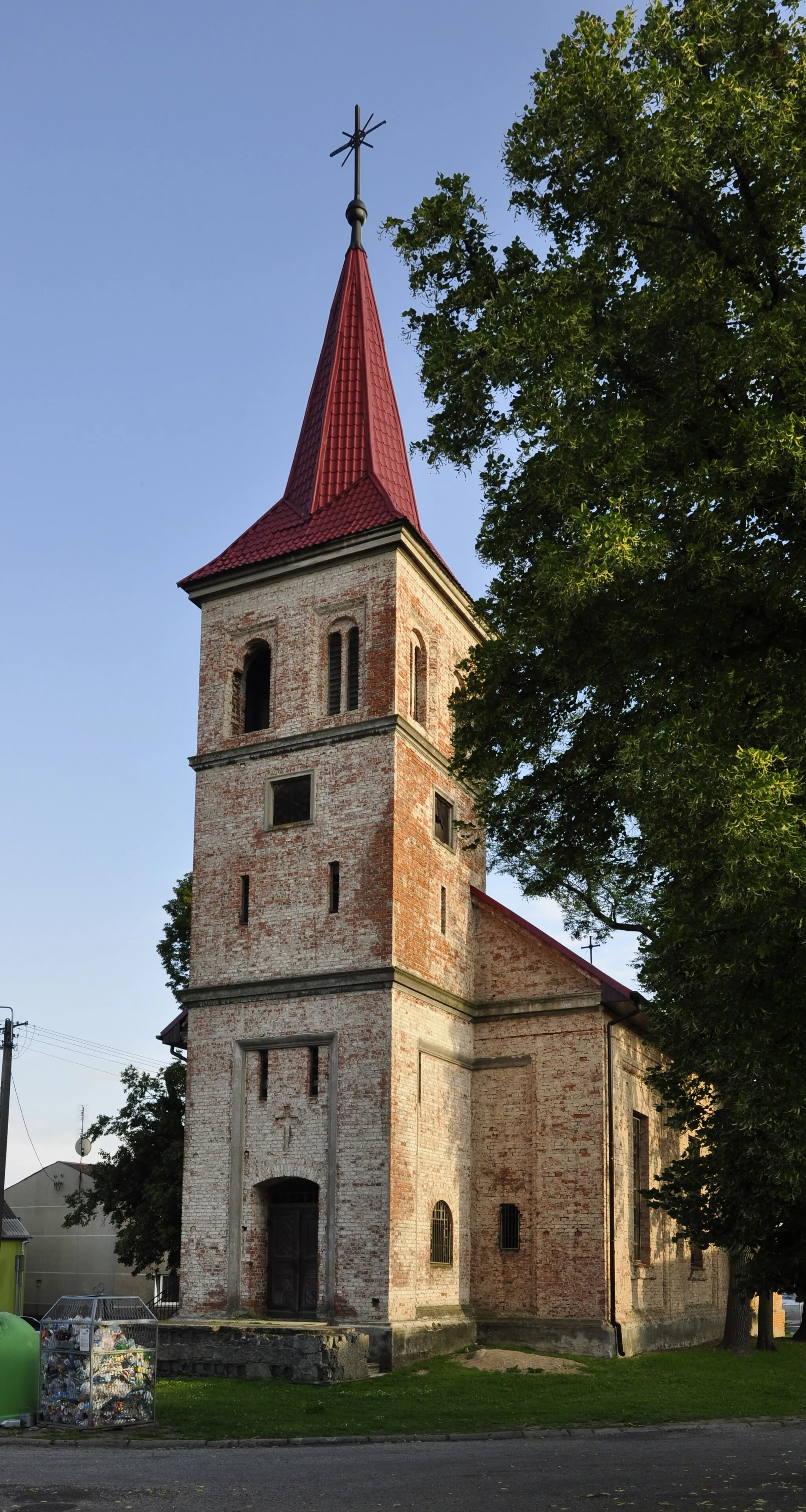 Photo showing: Kwieciszewo - kościół ewangelicki, ob. nieużytkowany, 1834-38