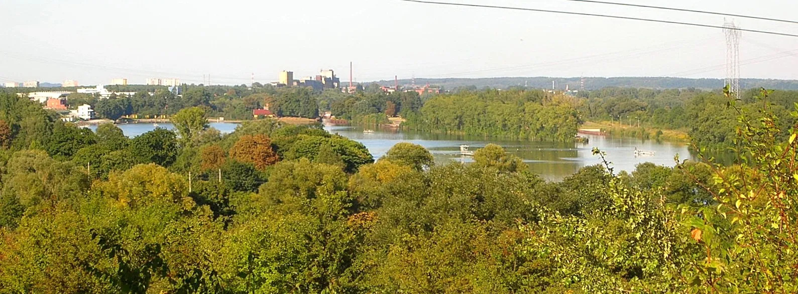 Photo showing: Tor regatowy w Bydgoszczy - widok ze Wzgórza im. Bolesława Krzywoustego w Czersku Polskim