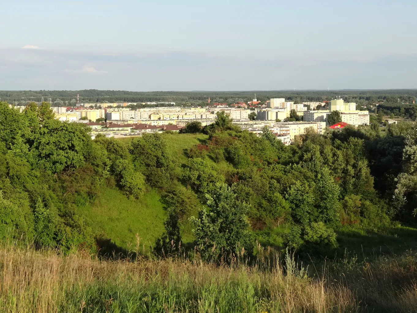 Photo showing: Zbocze Fordońskie w okolicy osiedla Zofin, Mariampol w Bydgoszczy