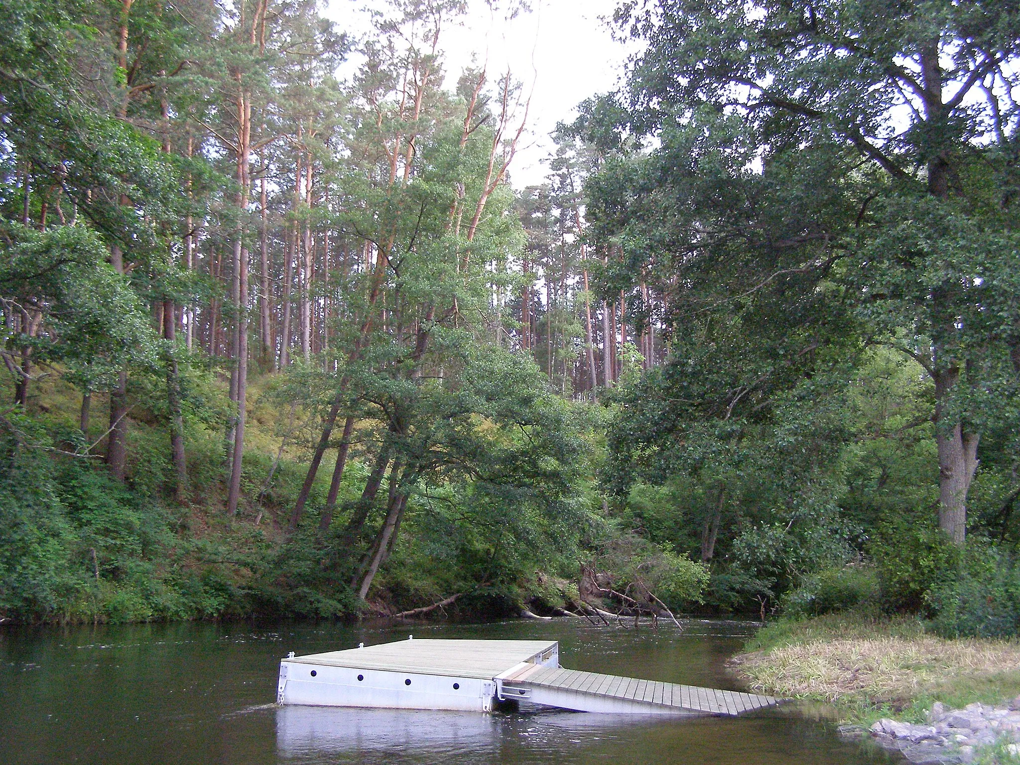 Photo showing: Woziwoda - kayak camping on the Brda riverside