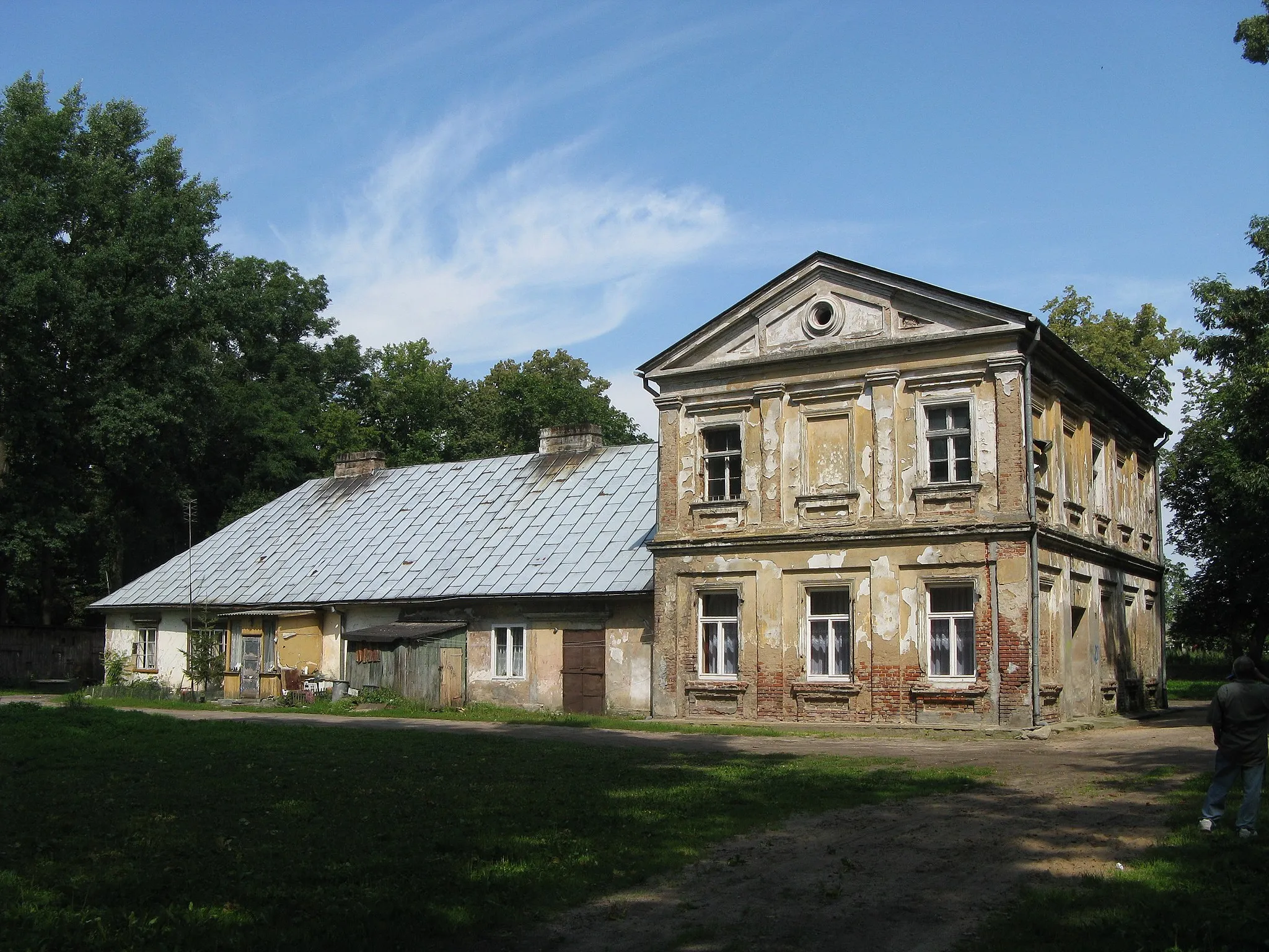 Photo showing: XIX-wieczny dwór w Jastrzębiu (zabytek nr rejestr. 324/A)
