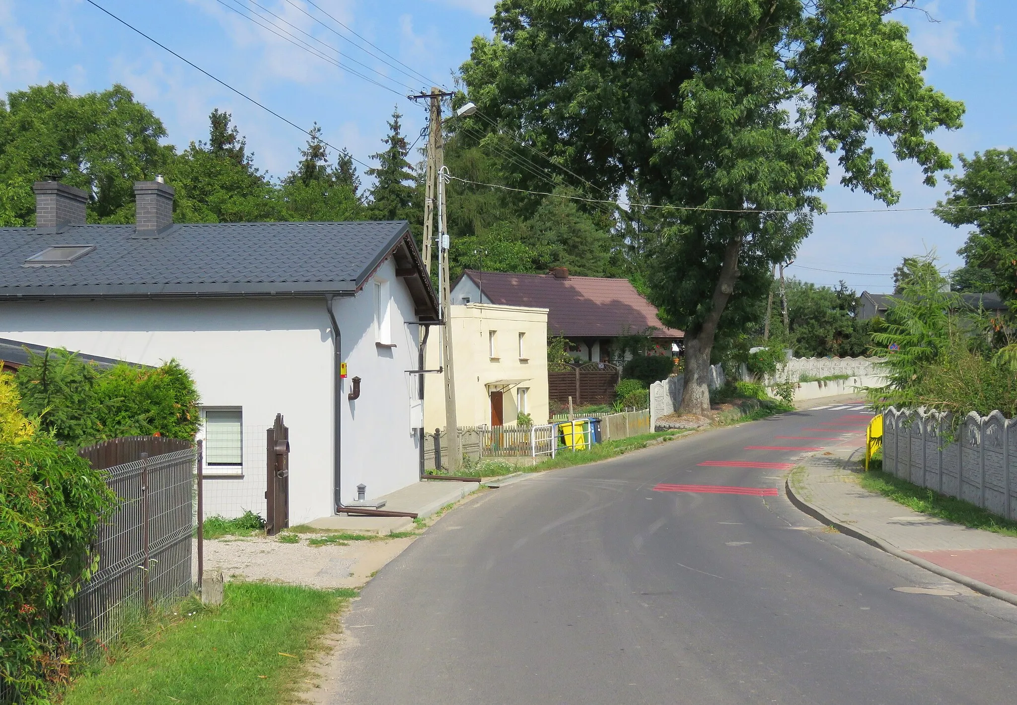 Photo showing: Szczepanki, centrum wsi