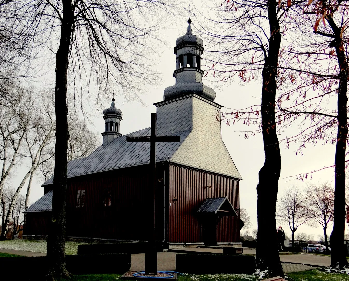 Photo showing: Sędzin. Kościól św. Mateusza (1750)