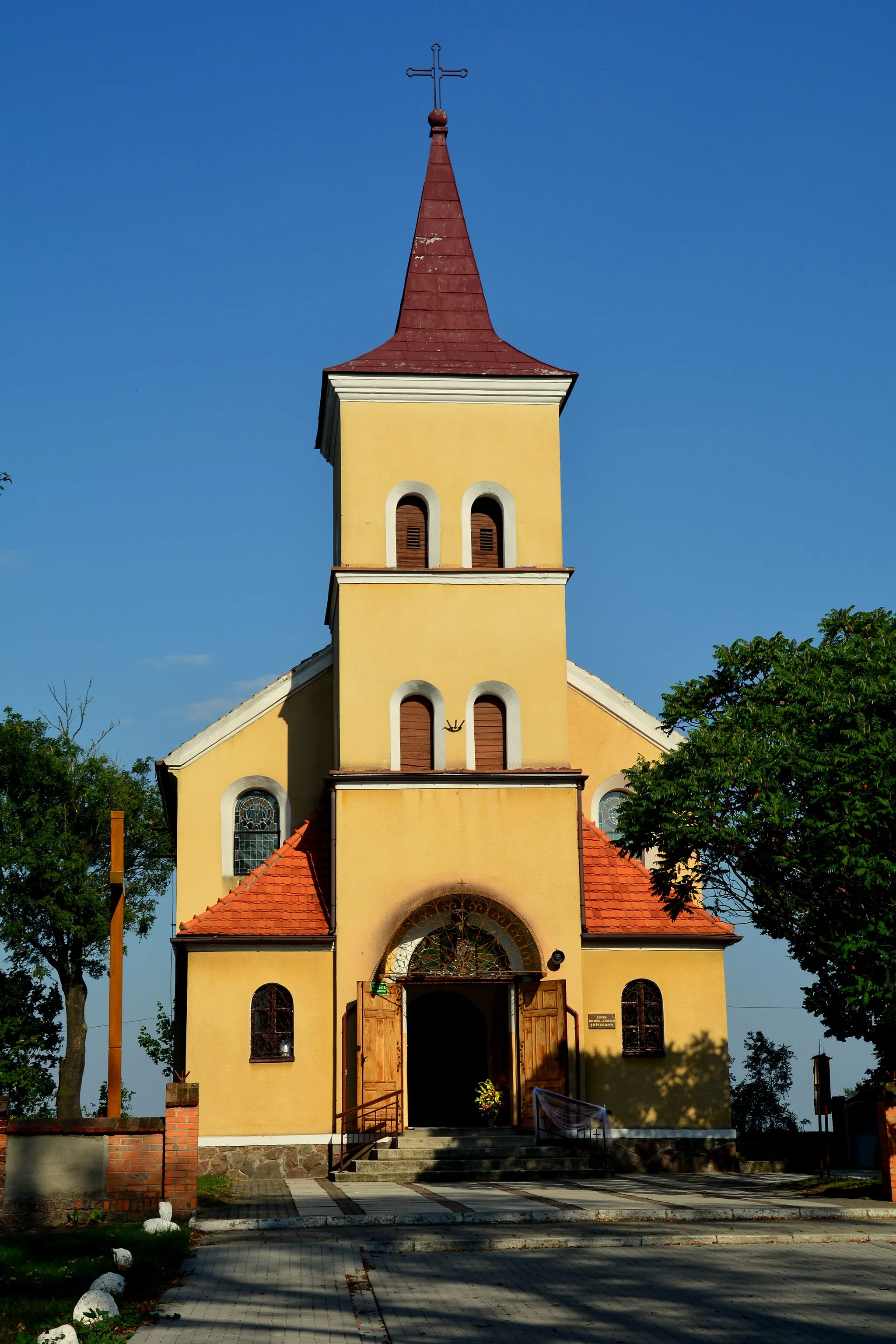 Photo showing: Chełmce - rzymskokatolicki kościół parafialny pw. św. Katarzyny, 1843