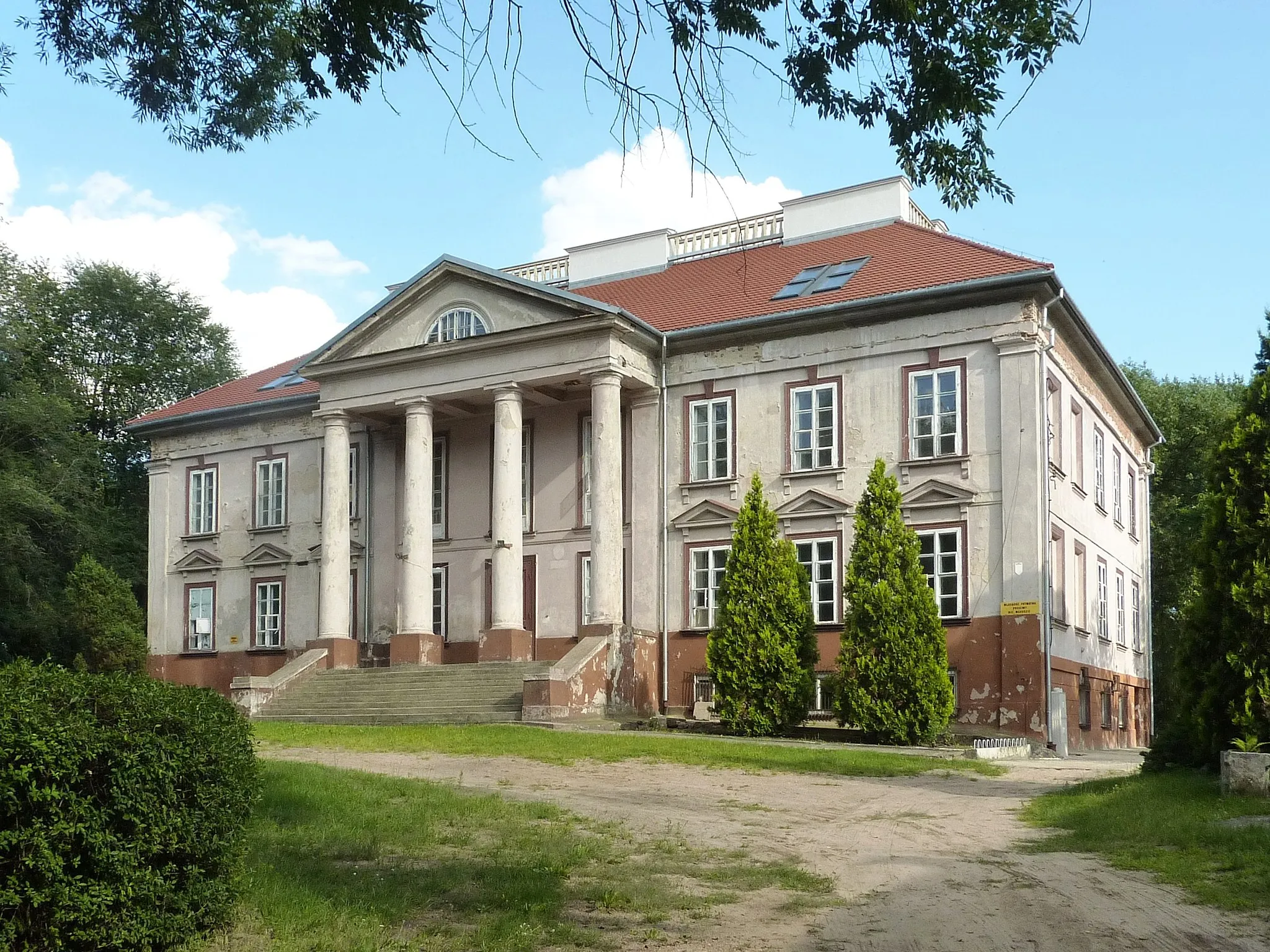 Photo showing: Pałac w Lubrańcu.