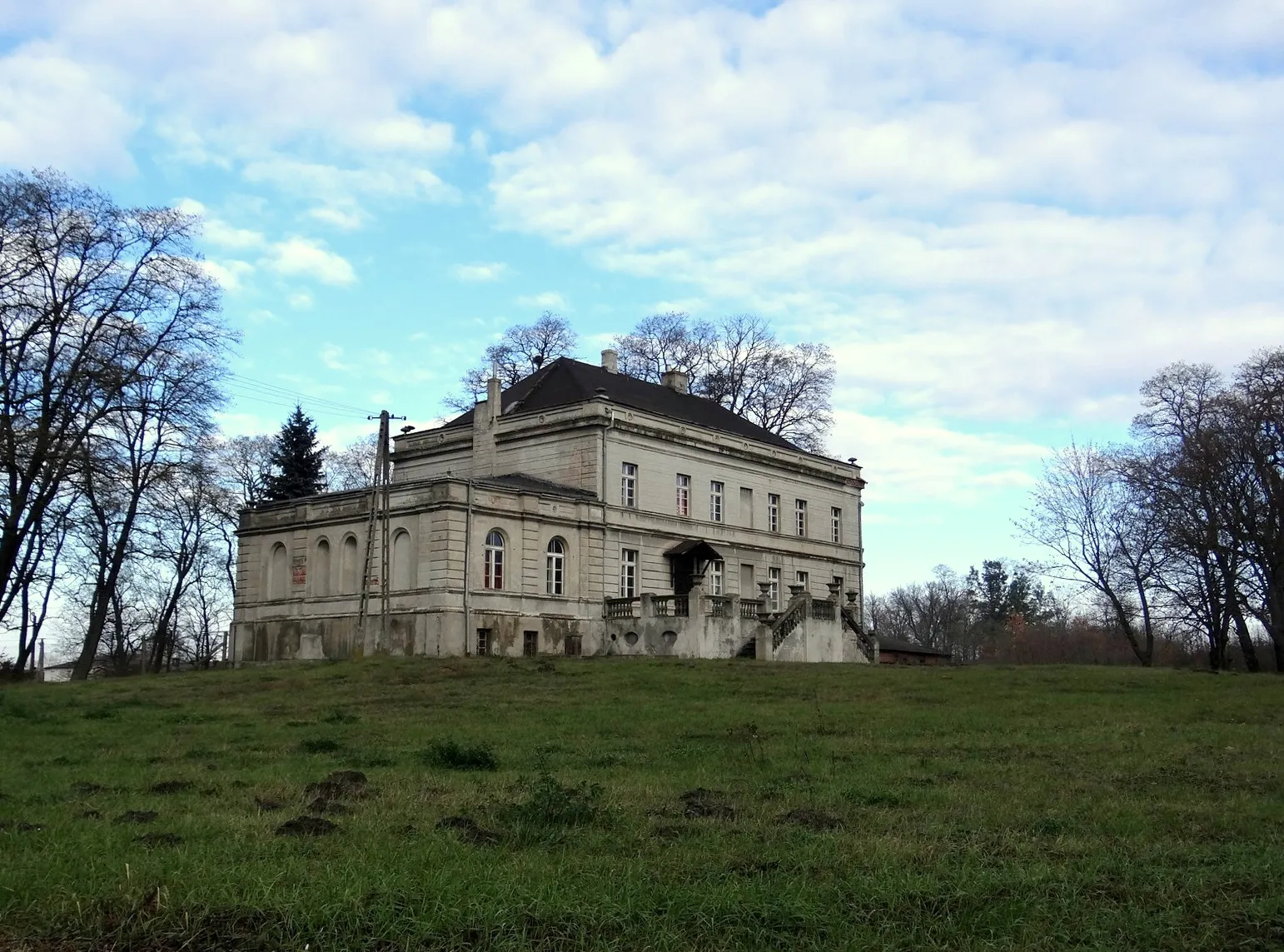 Photo showing: Piechcin. Pałac z drugiej połowy XIX wieku