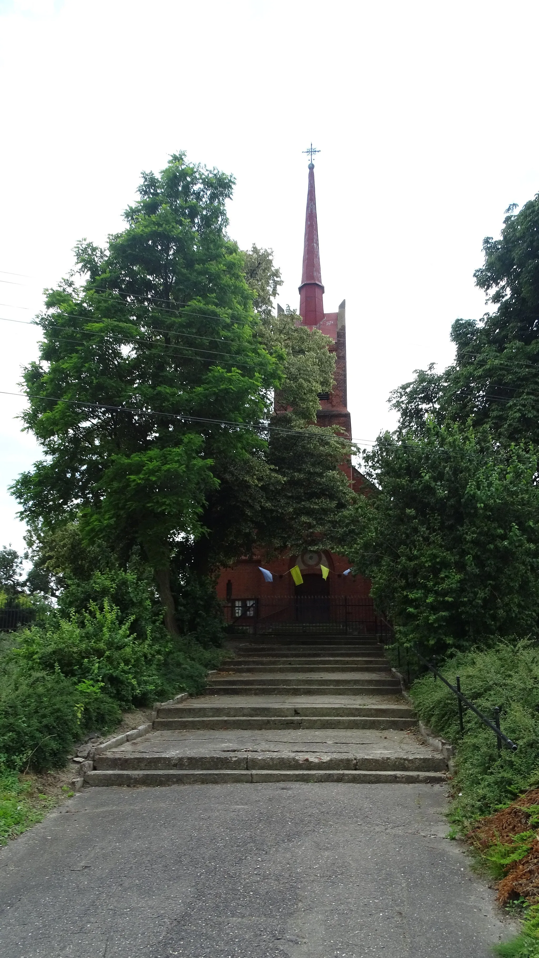 Photo showing: Kościół parafialny św. Wojciecha w Stodołach
