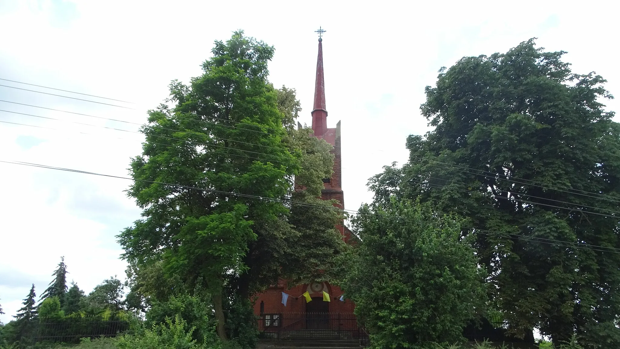 Photo showing: Kościół parafialny św. Wojciecha w Stodołach