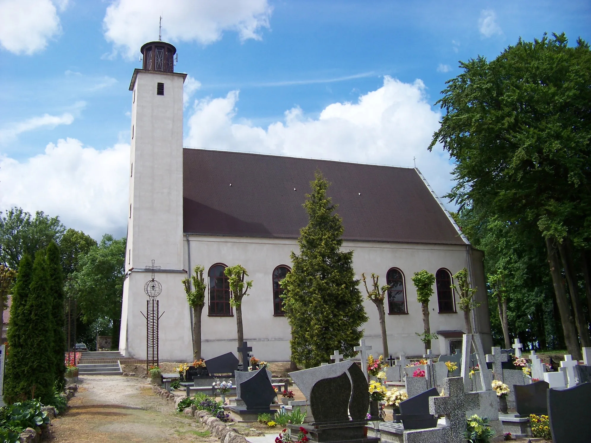 Photo showing: Kościół pod wezwaniem Świętej Trójcy w Słaboszewie
