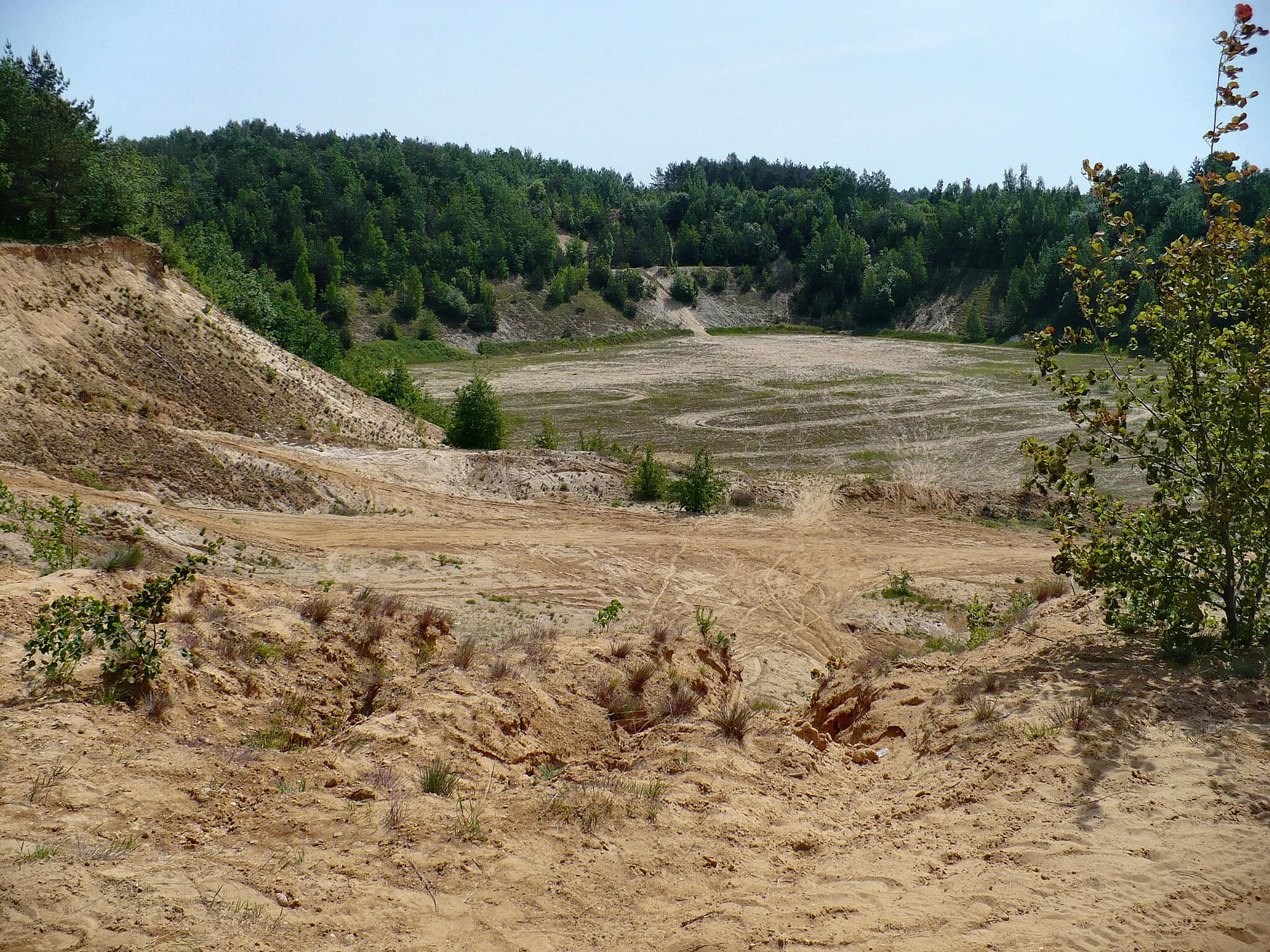 Photo showing: kopalnia żwiru Łódź-Nowosolna