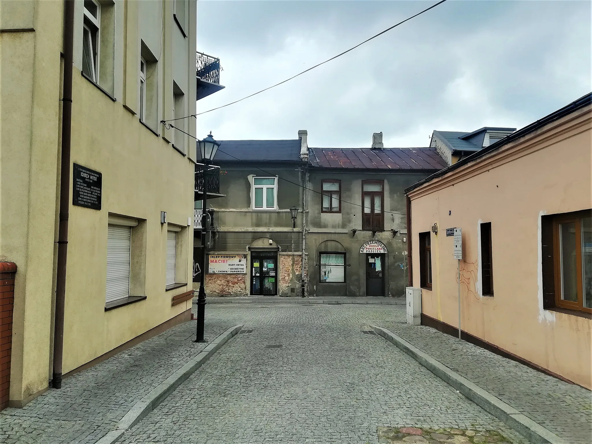 Photo showing: Krajobraz miejski z Przedborza.