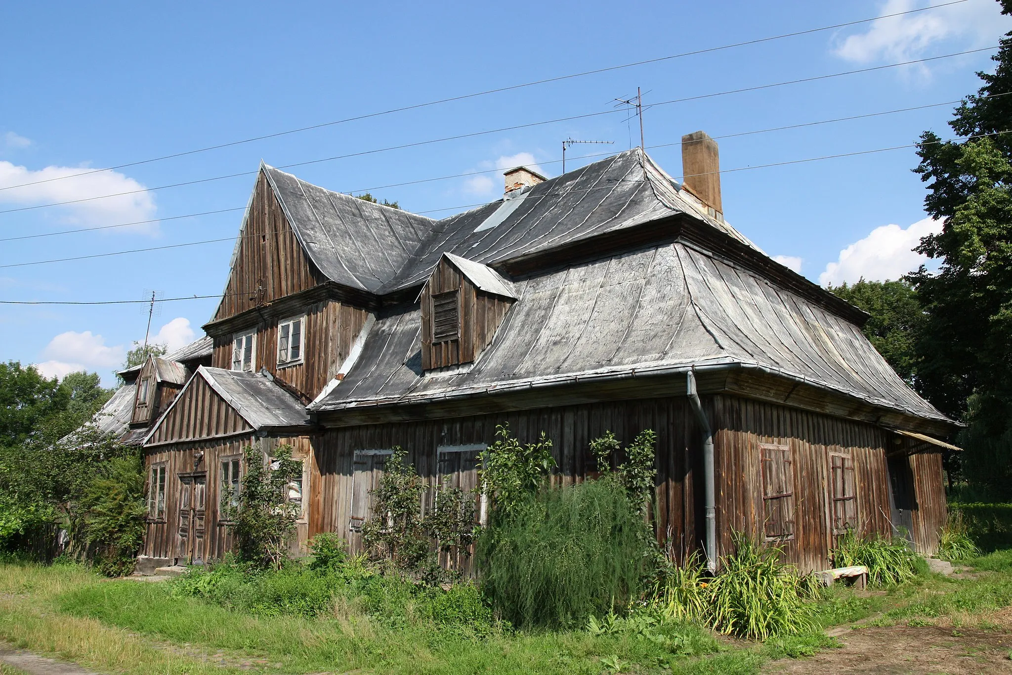 Photo showing: Barokowy dwór w Miłonicach.